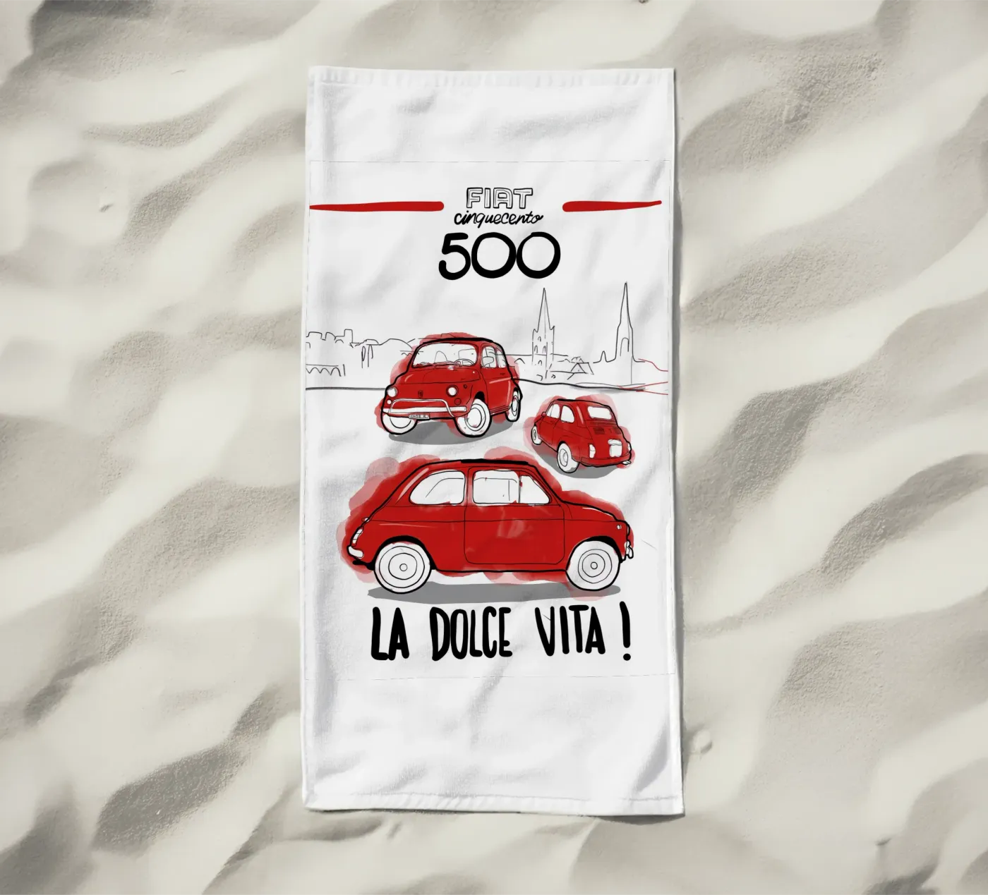 Cinquecento telo mare da GrayPixel