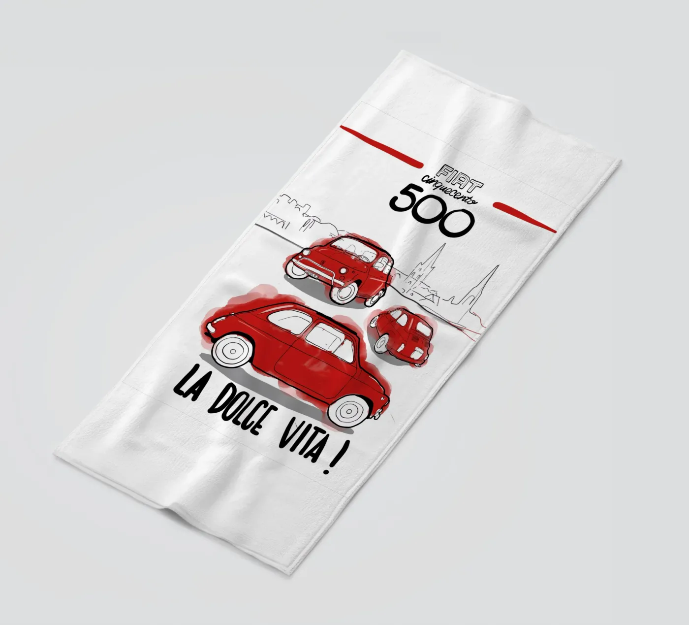 Cinquecento telo mare da GrayPixel