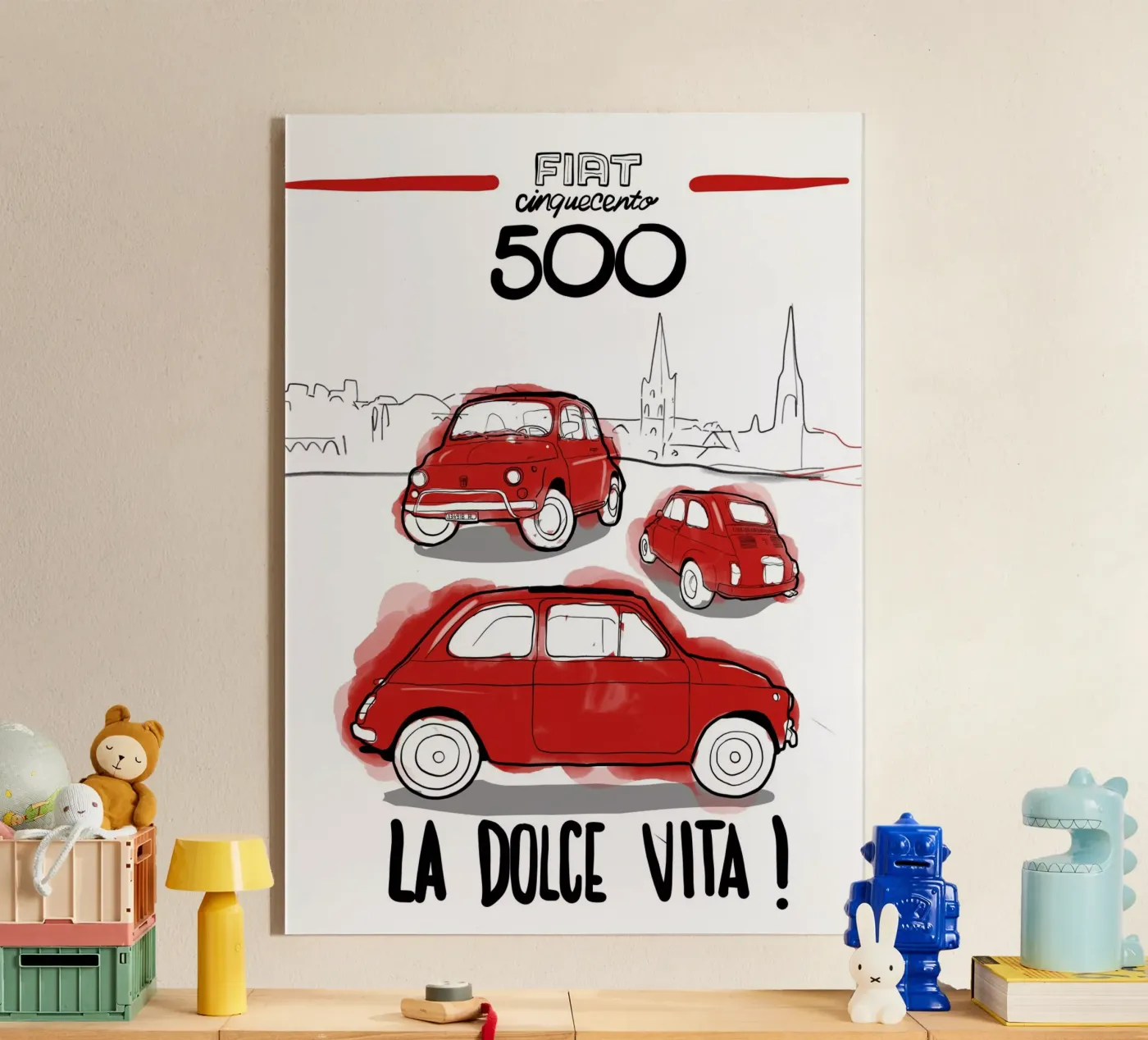 Cinquecento Acryl-Glas von GrayPixel