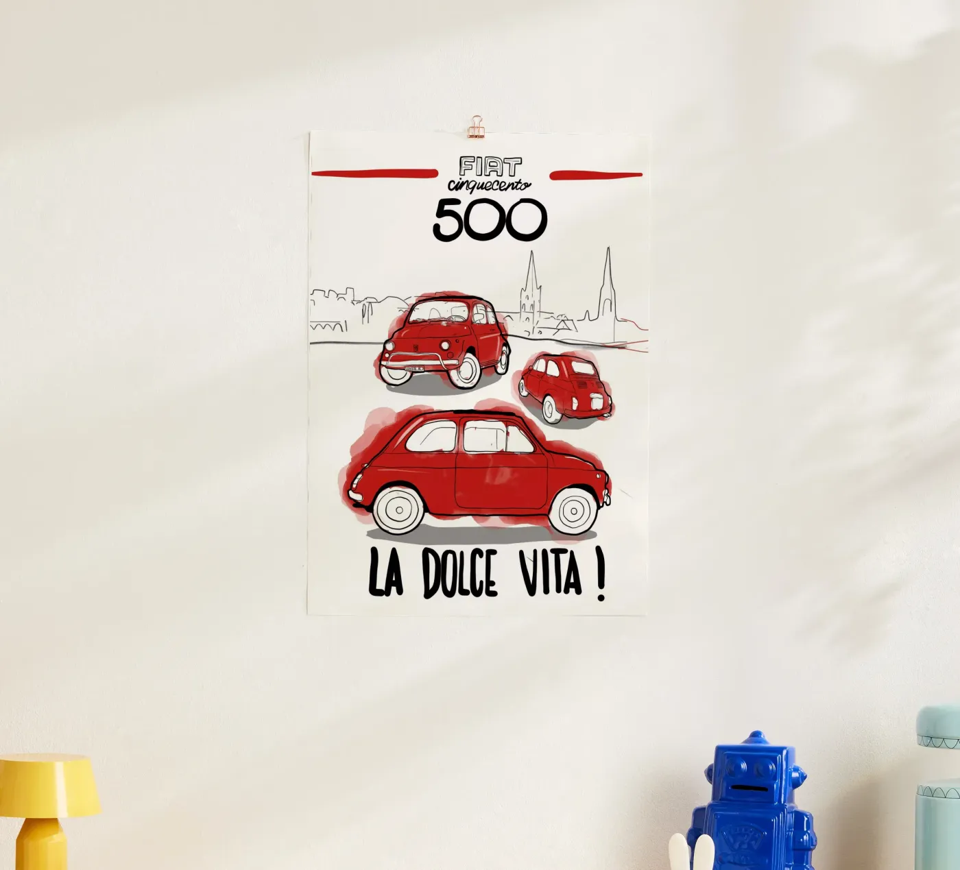Cinquecento Poster von GrayPixel