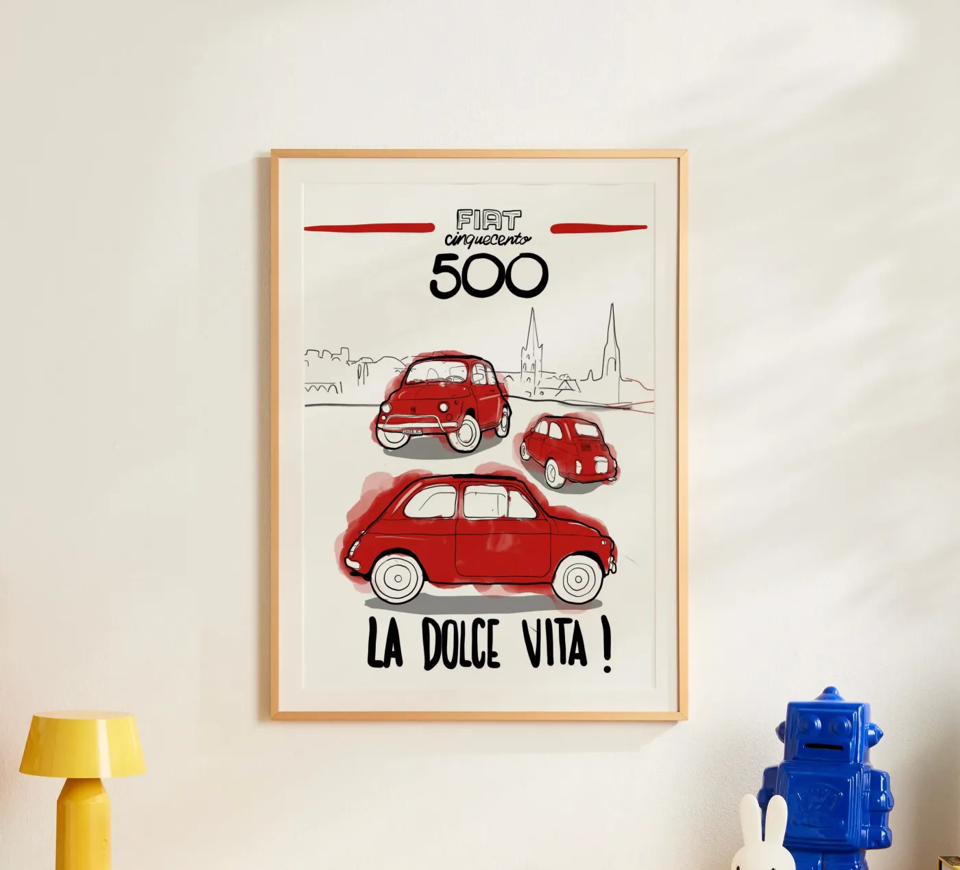 Cinquecento poster van GrayPixel