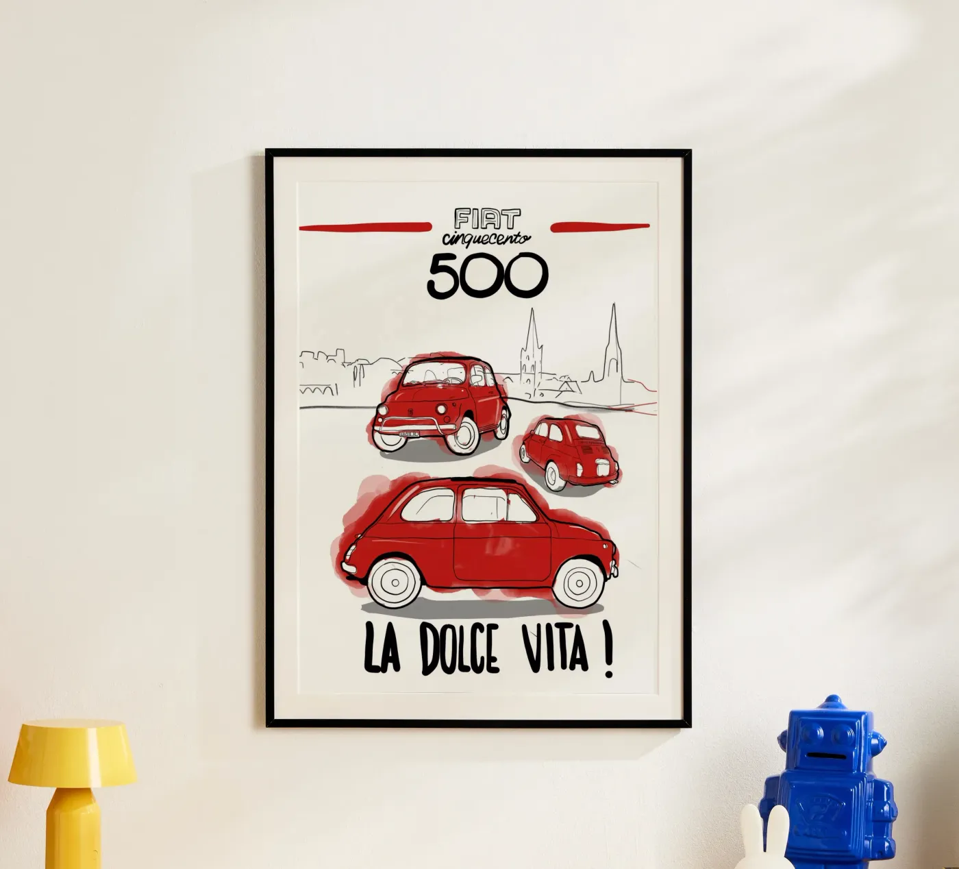 Cinquecento poster van GrayPixel
