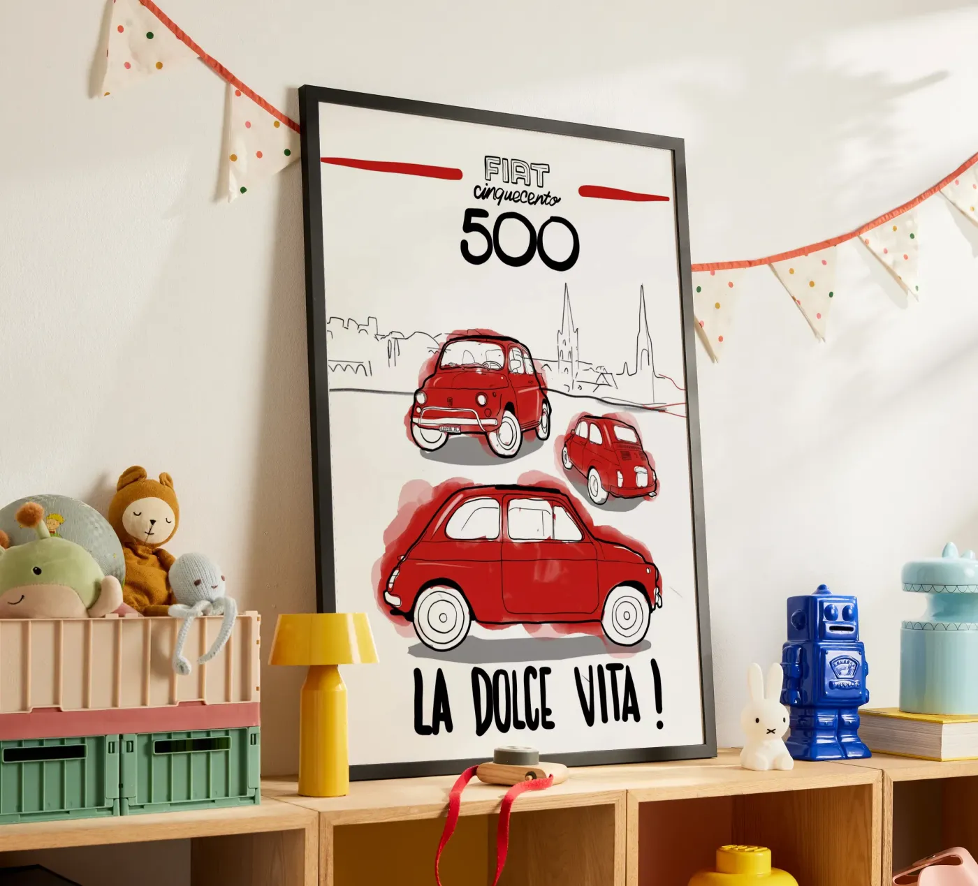 Cinquecento Poster von GrayPixel