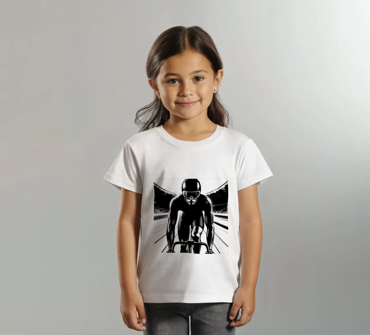 CAMPIONE DI BICICLETTA t-shirt bambini da ARTOMATIC
