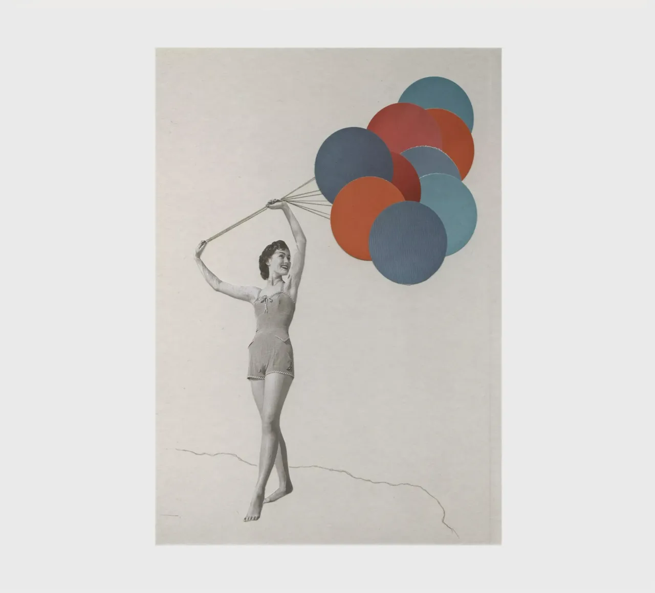 Balloons notebook by Cassia Beck Collage