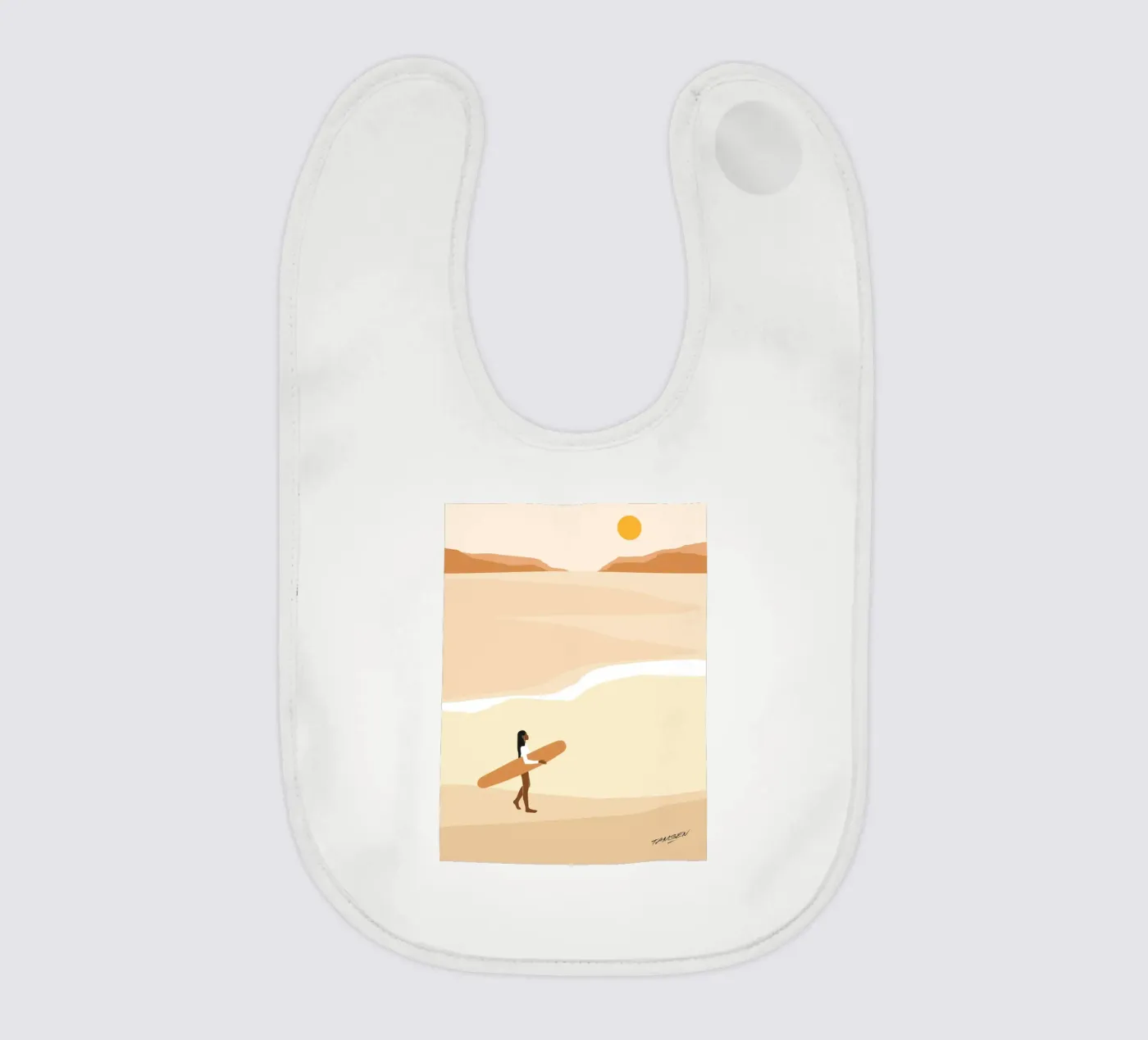 First wave bavoir de Tamsen Design
