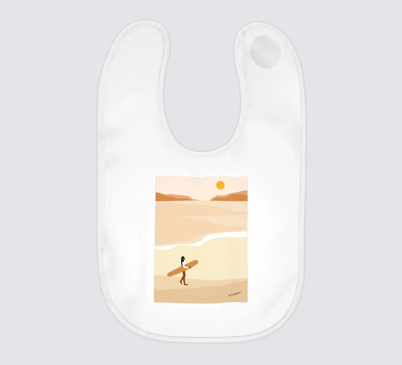 First wave bavoir de Tamsen Design