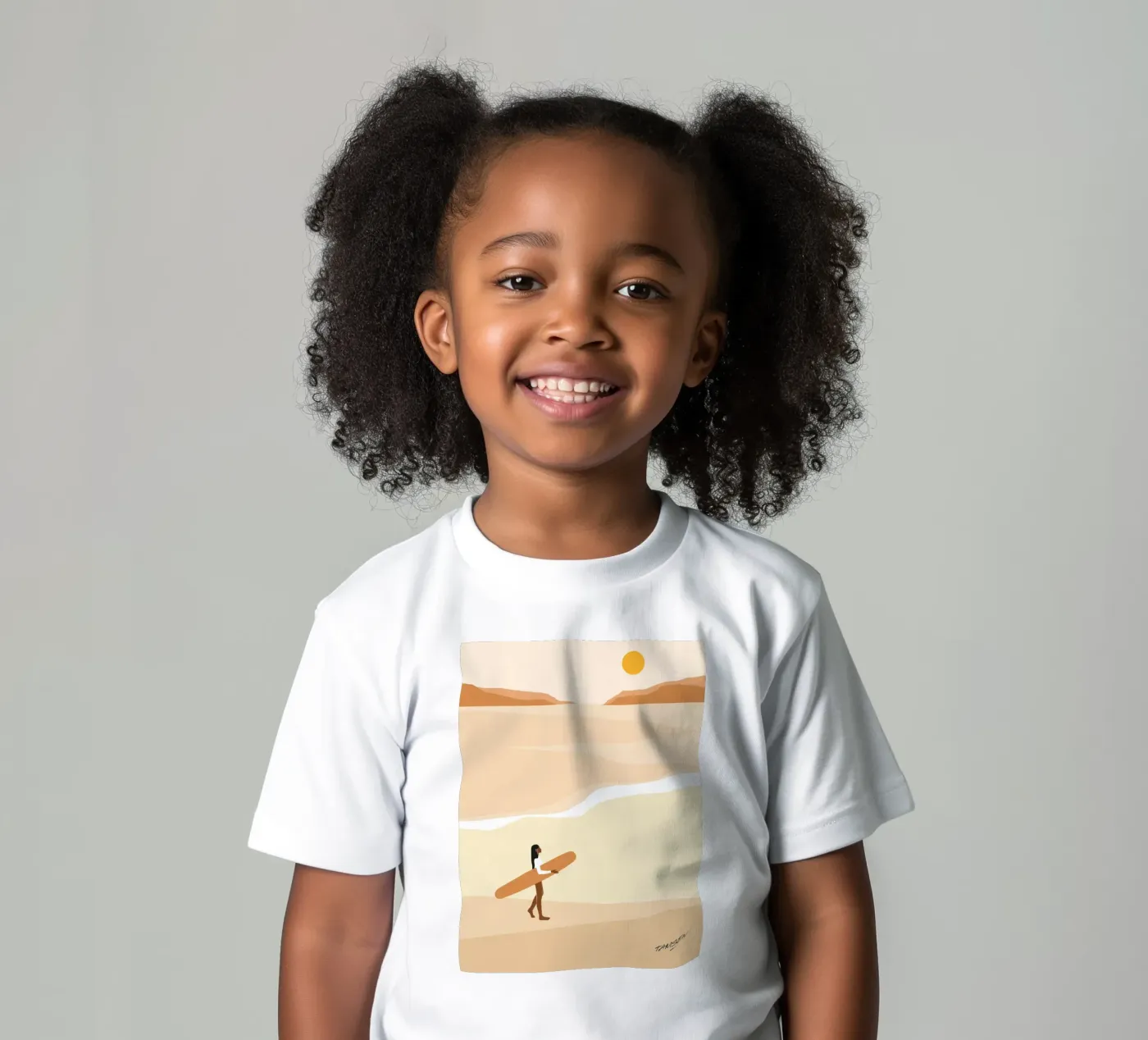 First wave t-shirt bambini da Tamsen Design