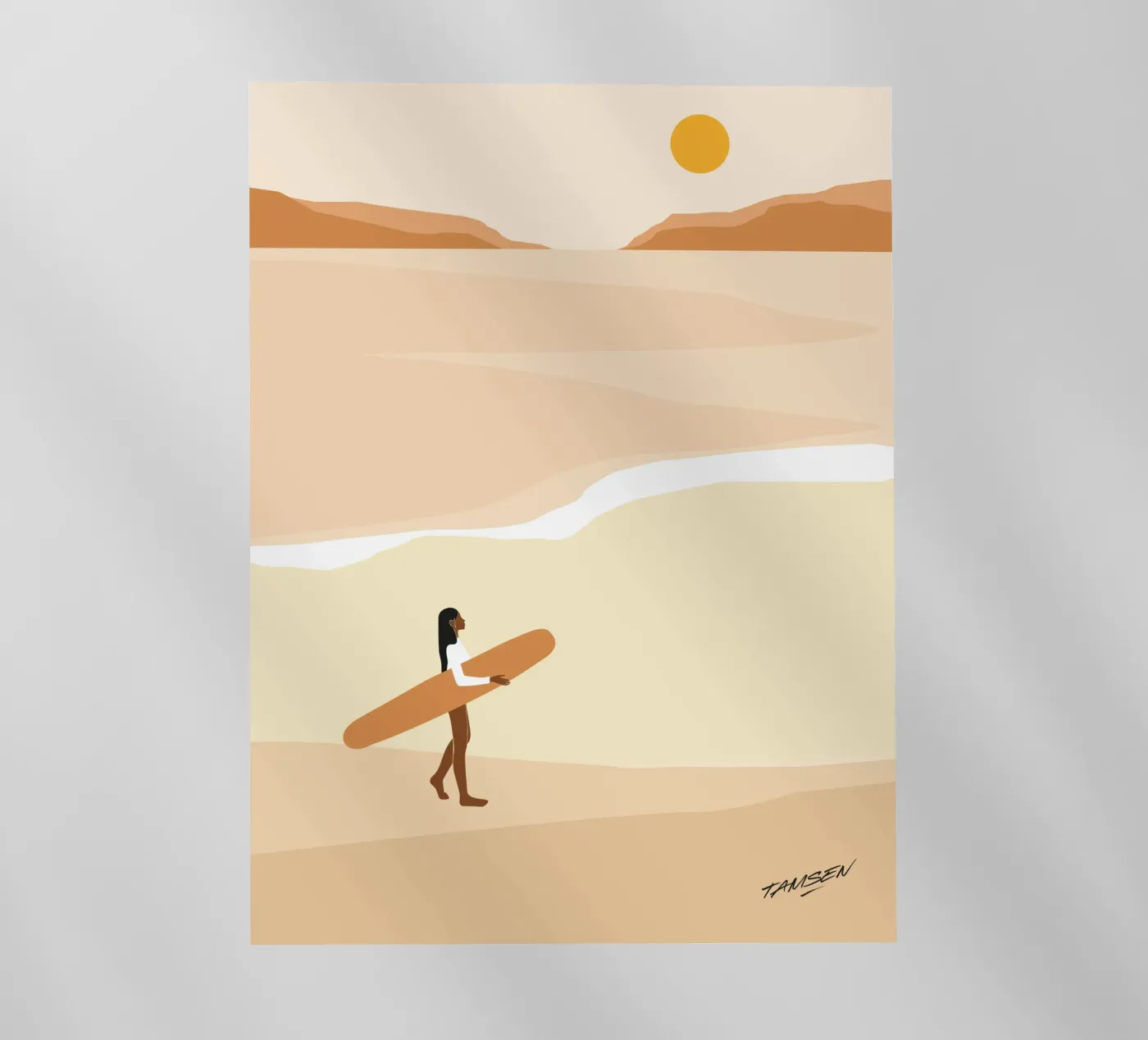 First wave pellicola backlit da Tamsen Design