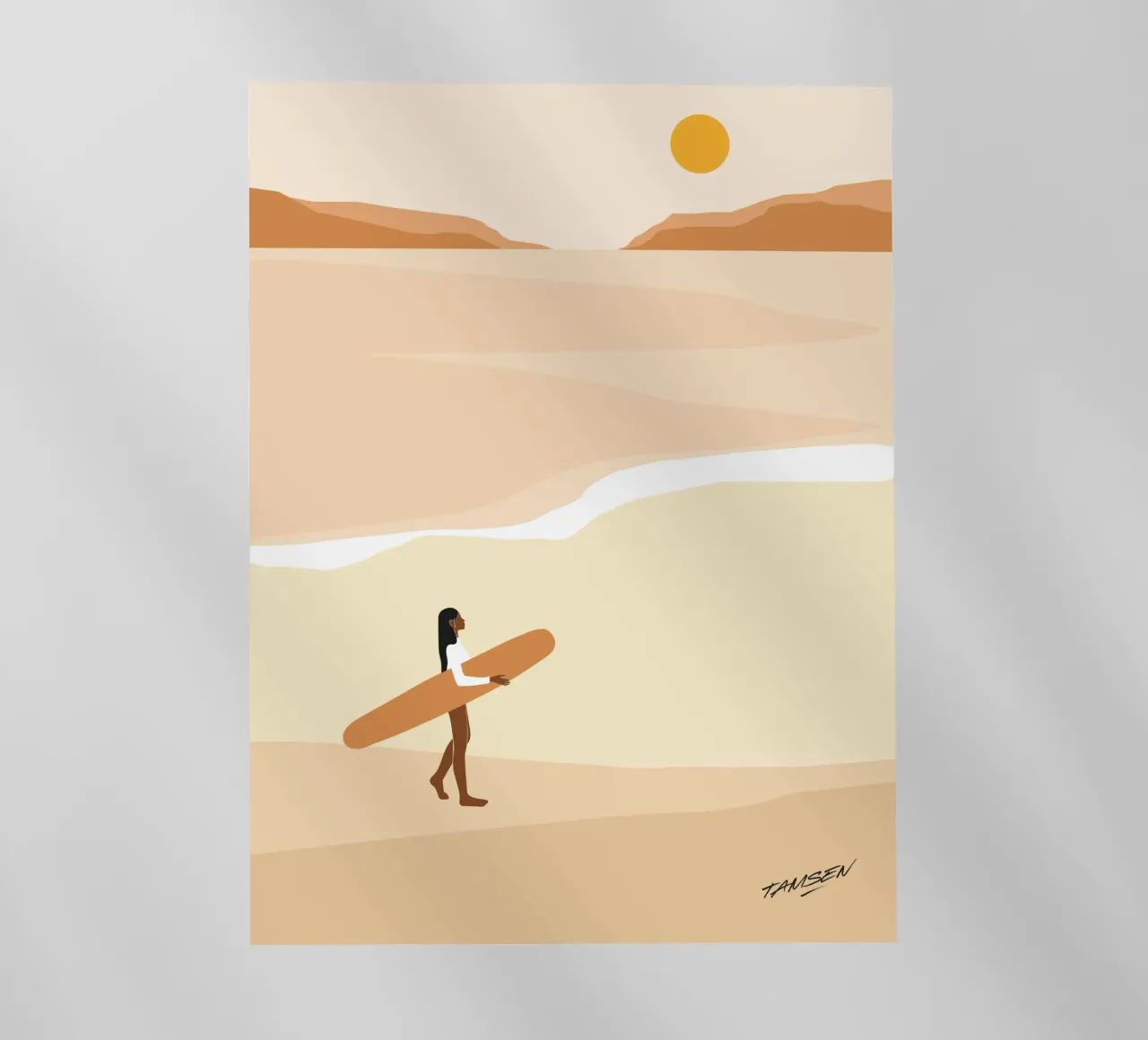 First wave pellicola backlit da Tamsen Design