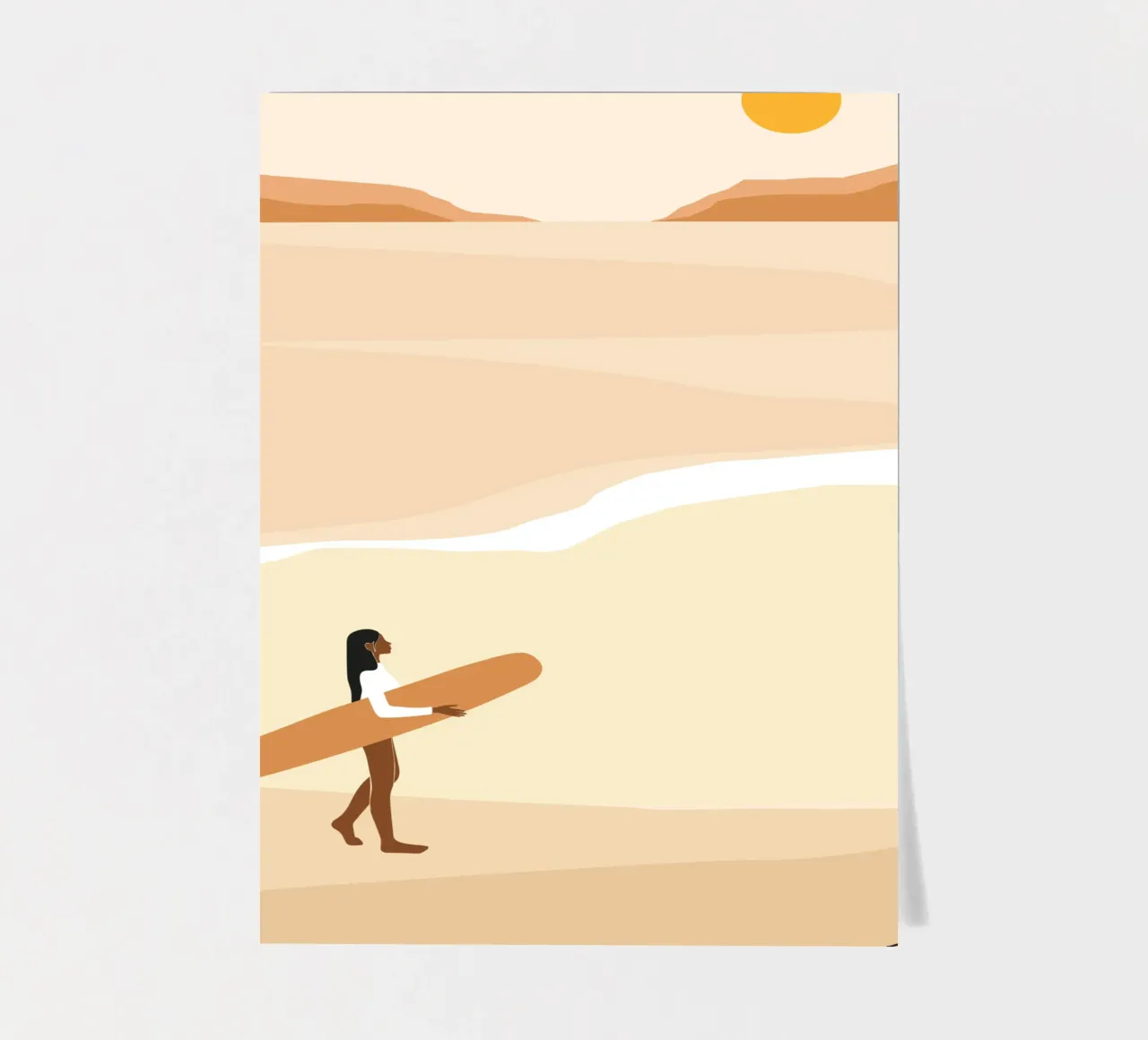 First wave sticker sheet by Tamsen Design