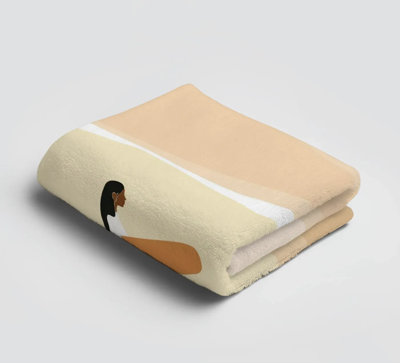 Eerste golf badhanddoek van Tamsen Design