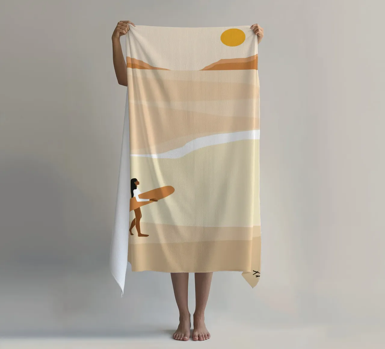 First wave strandhanddoek van Tamsen Design