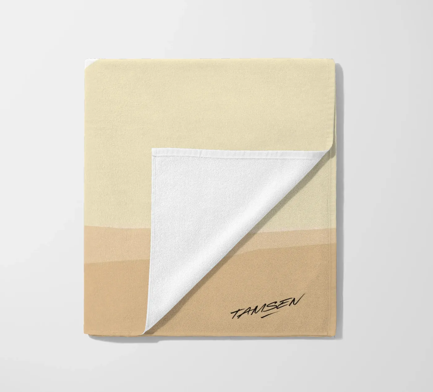 Eerste golf strandhanddoek van Tamsen Design