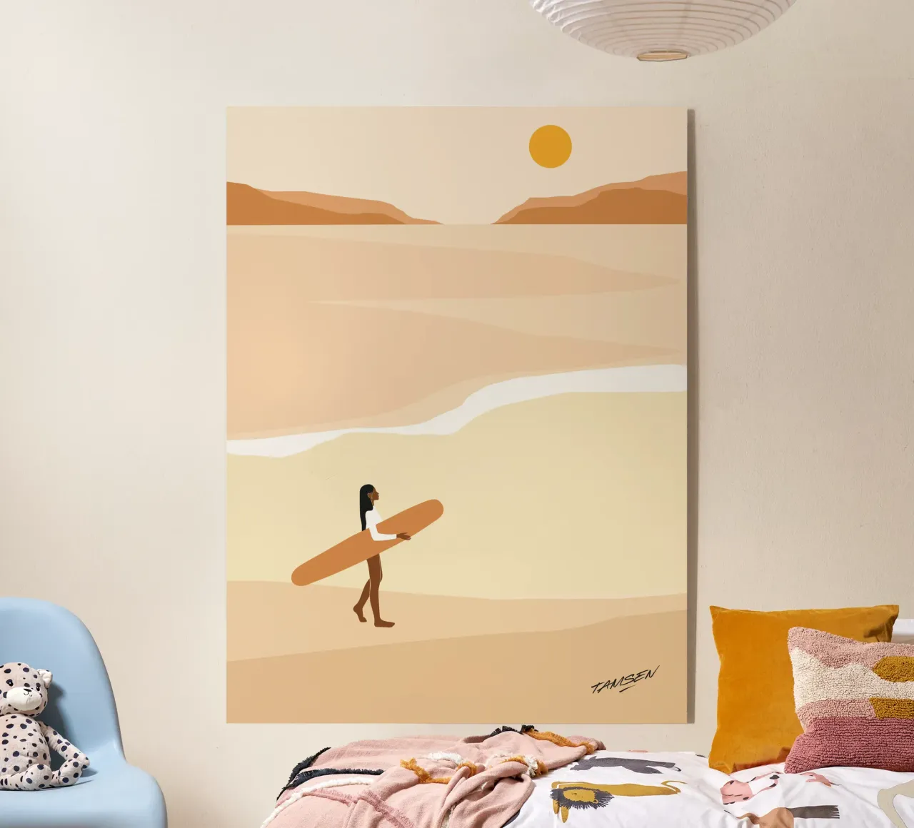 Prima ondata plexiglass da Tamsen Design