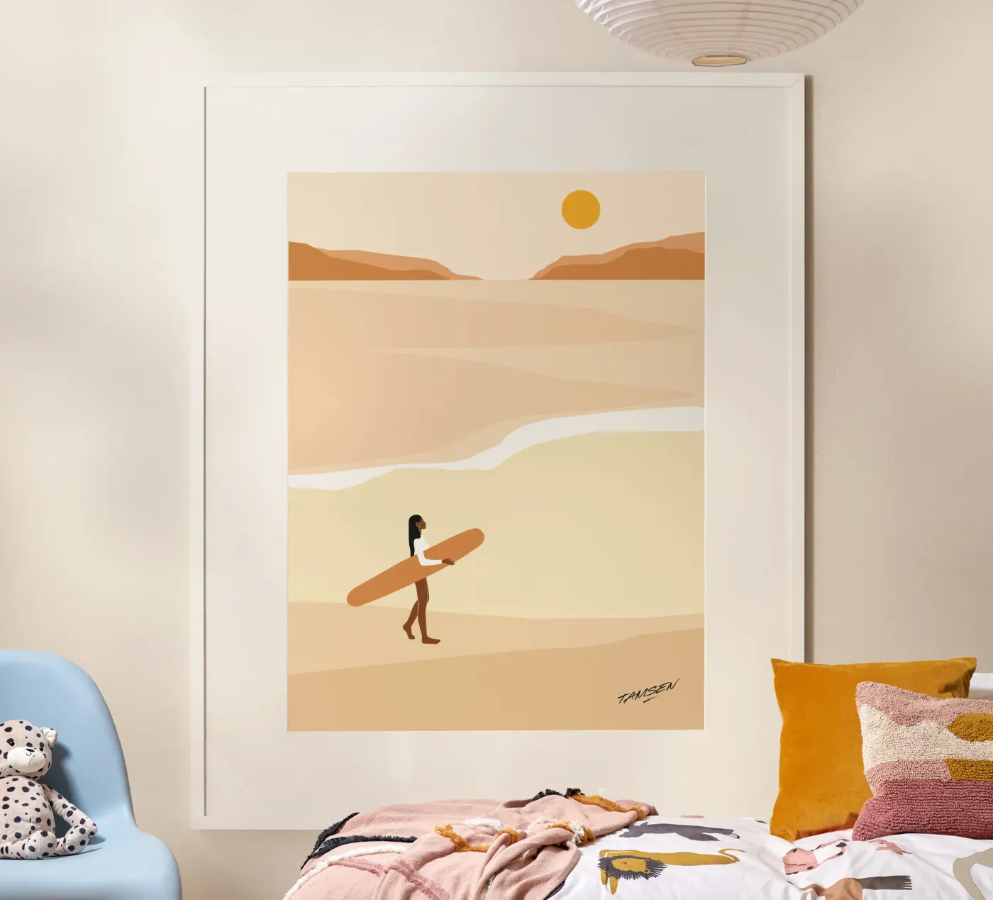 First wave poster by Tamsen Design