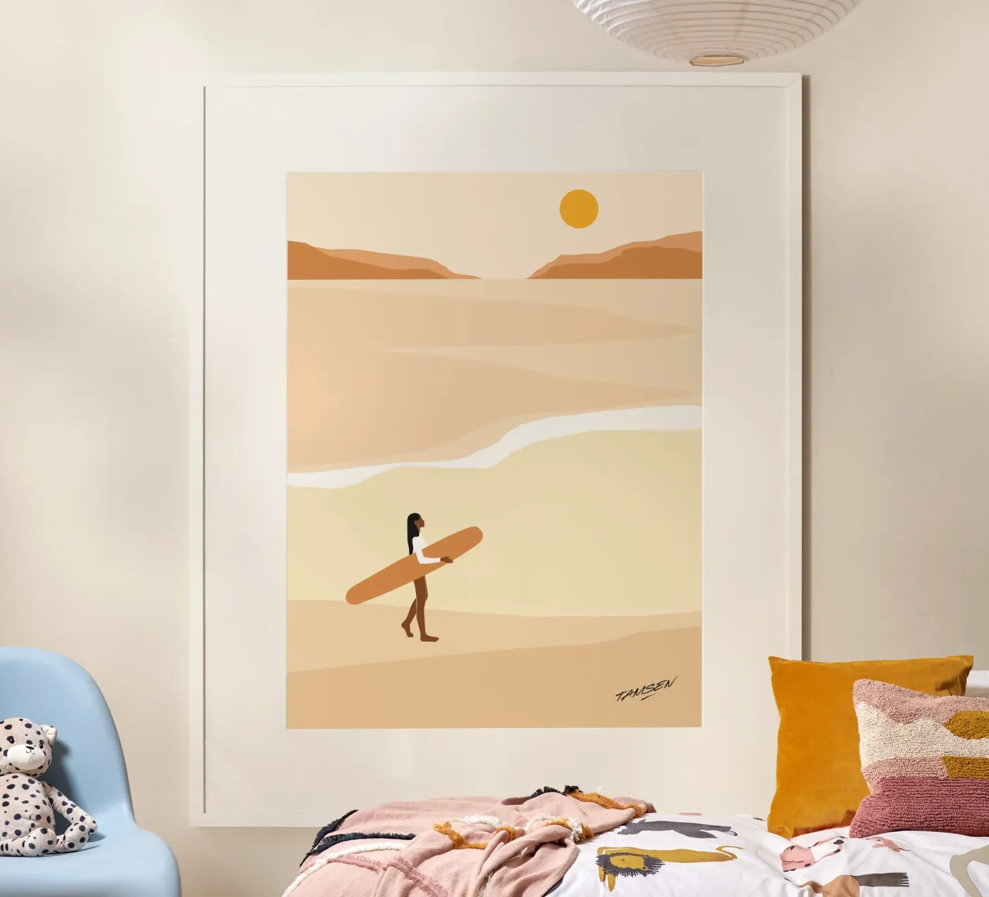 Prima ondata poster da Tamsen Design