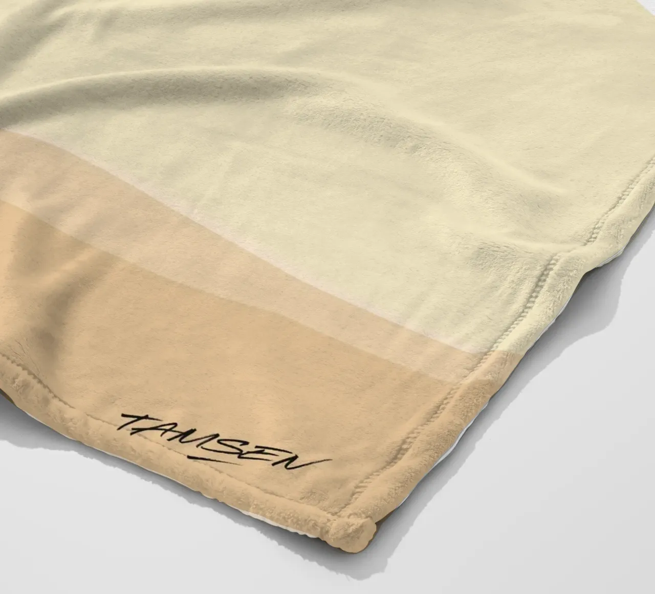 First wave Fleecedecke von Tamsen Design