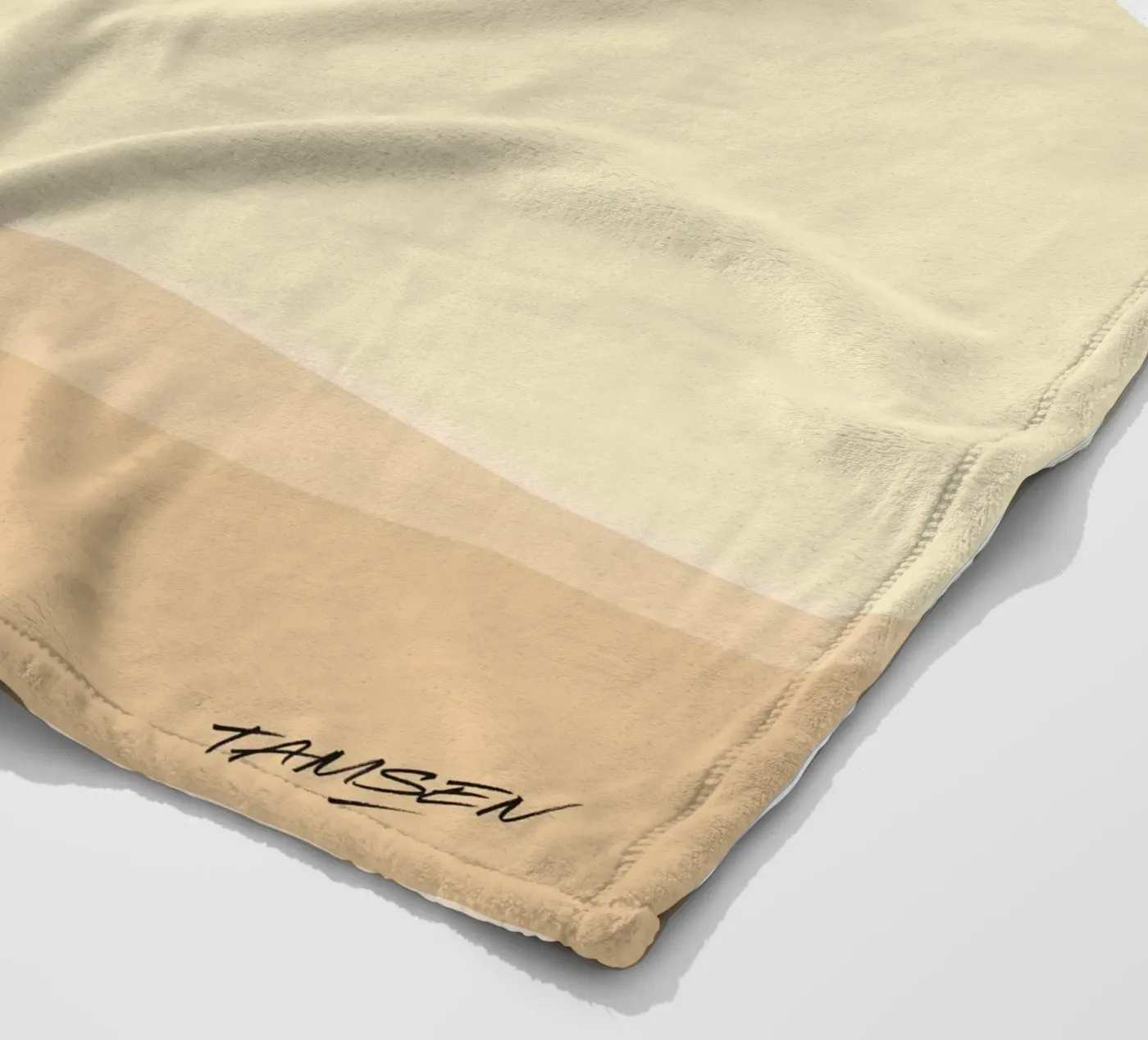 Eerste golf fleecedeken van Tamsen Design