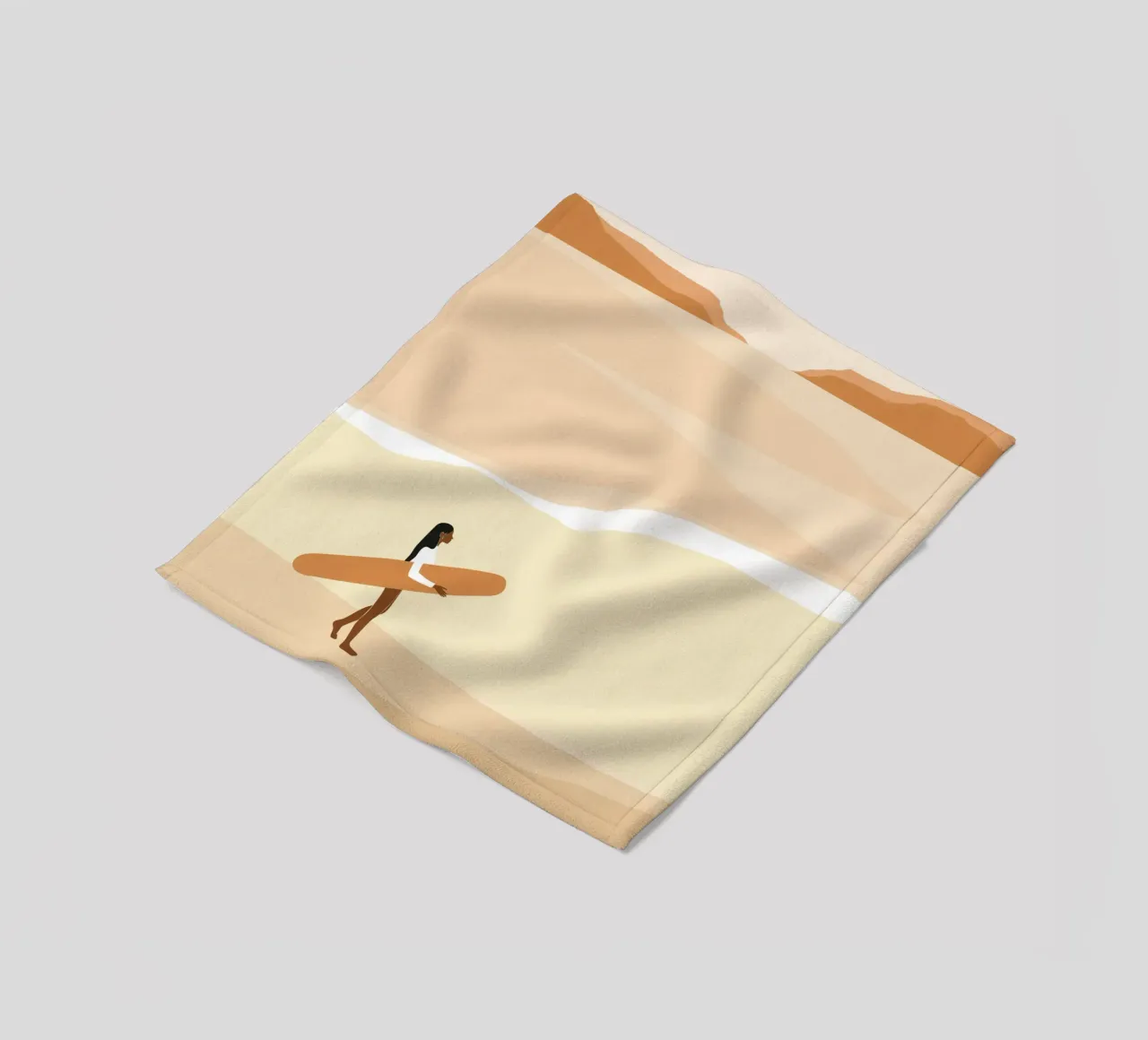 First wave Fleecedecke von Tamsen Design