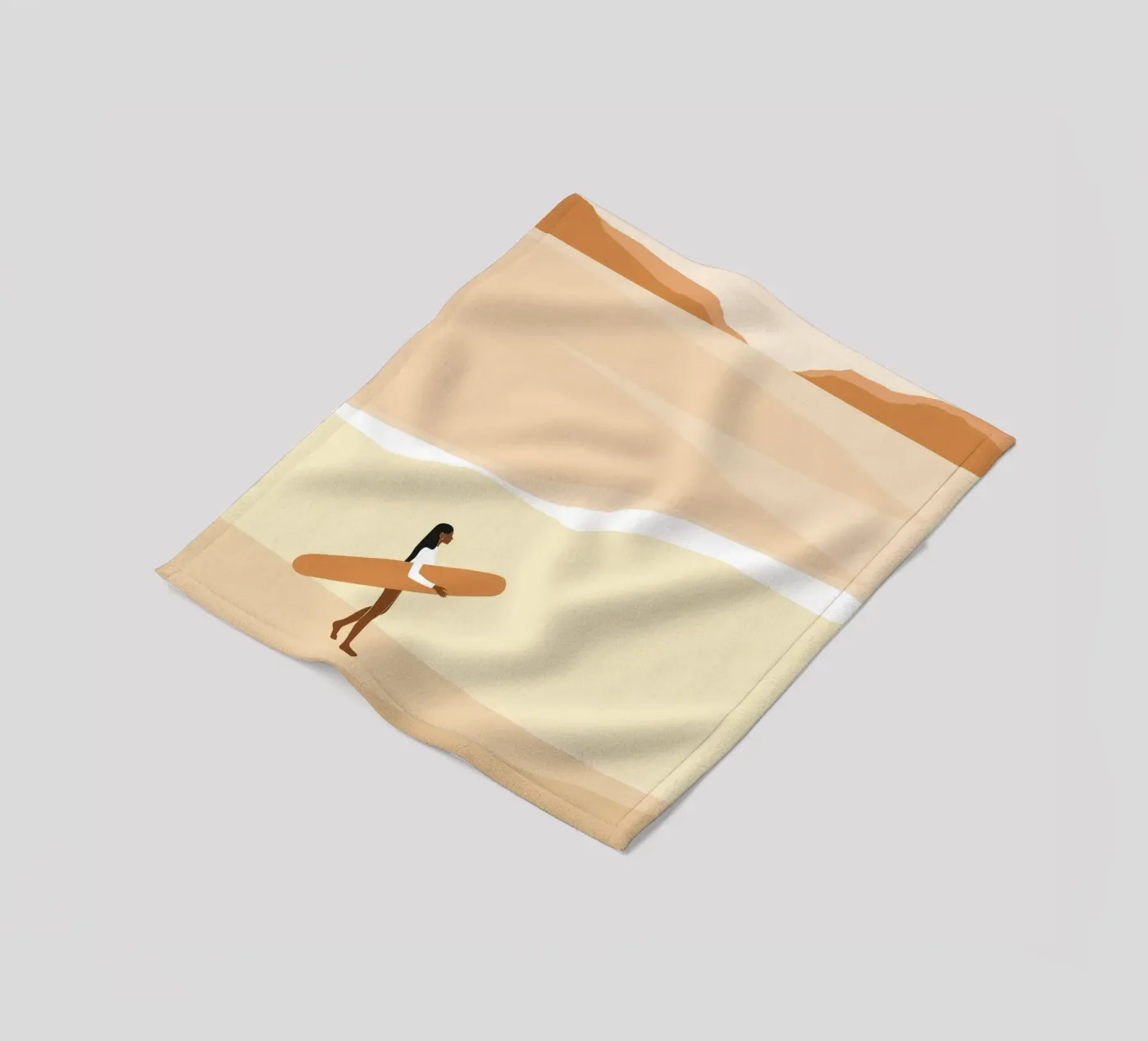 First wave Fleecedecke von Tamsen Design