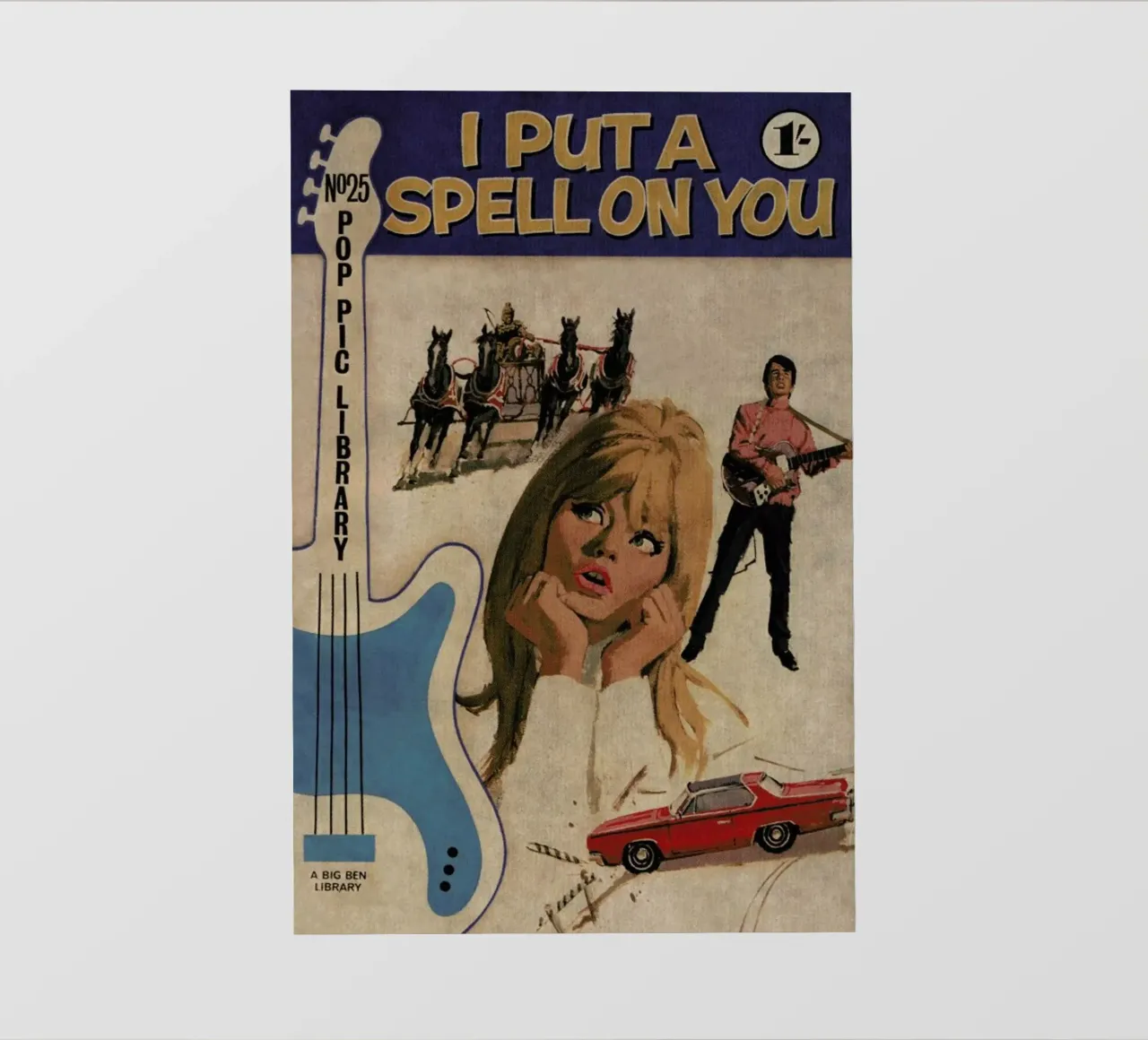 I put a spell on you telo in pvc da Hemingway Design