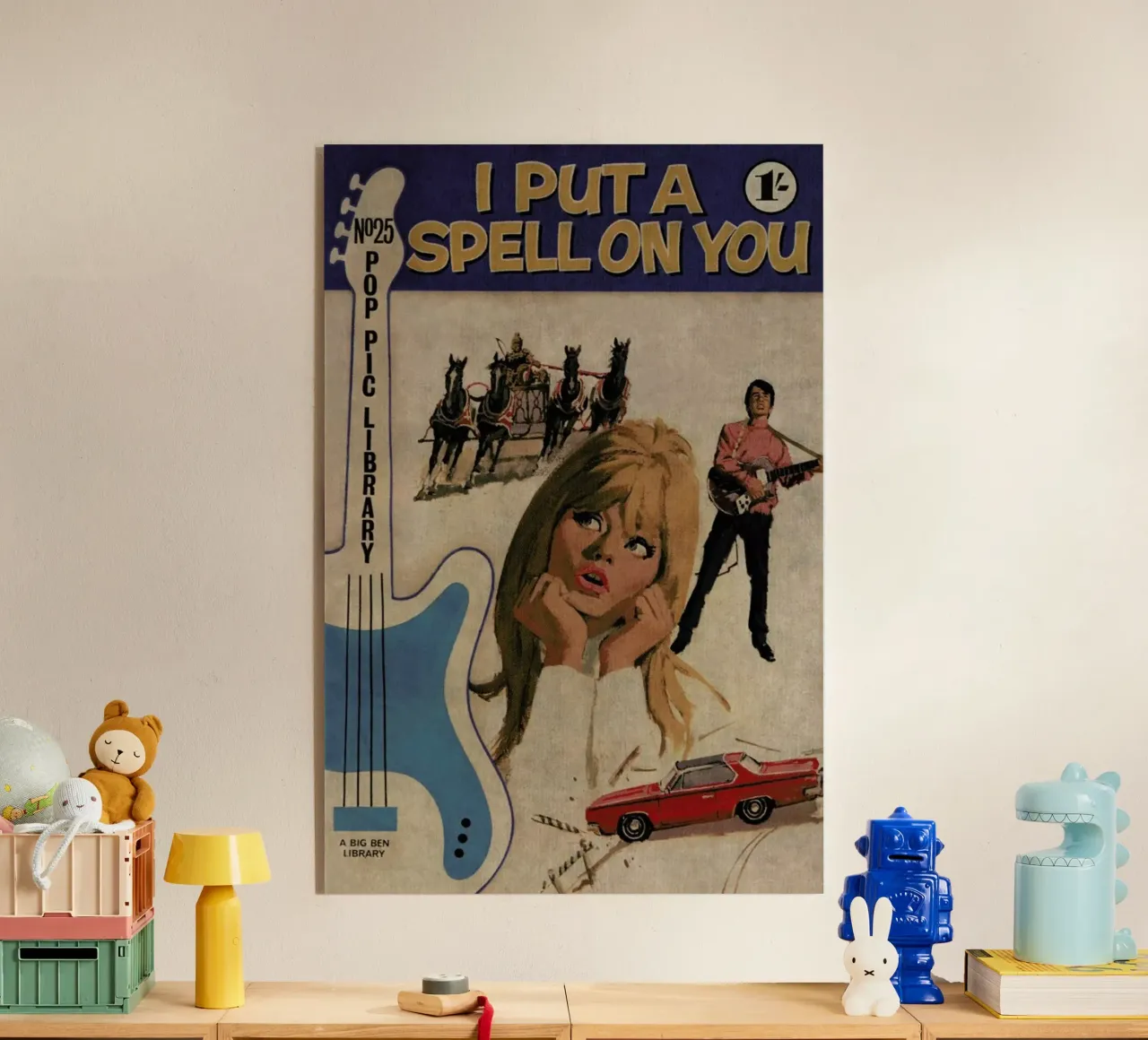 I put a spell on you plexiglass da Hemingway Design