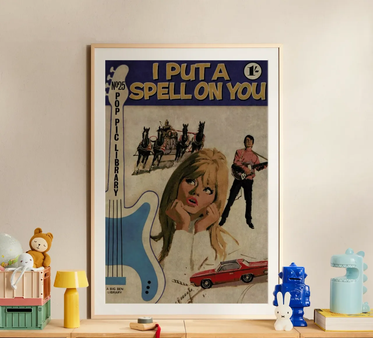 I put a spell on you carta hahnemühle da Hemingway Design