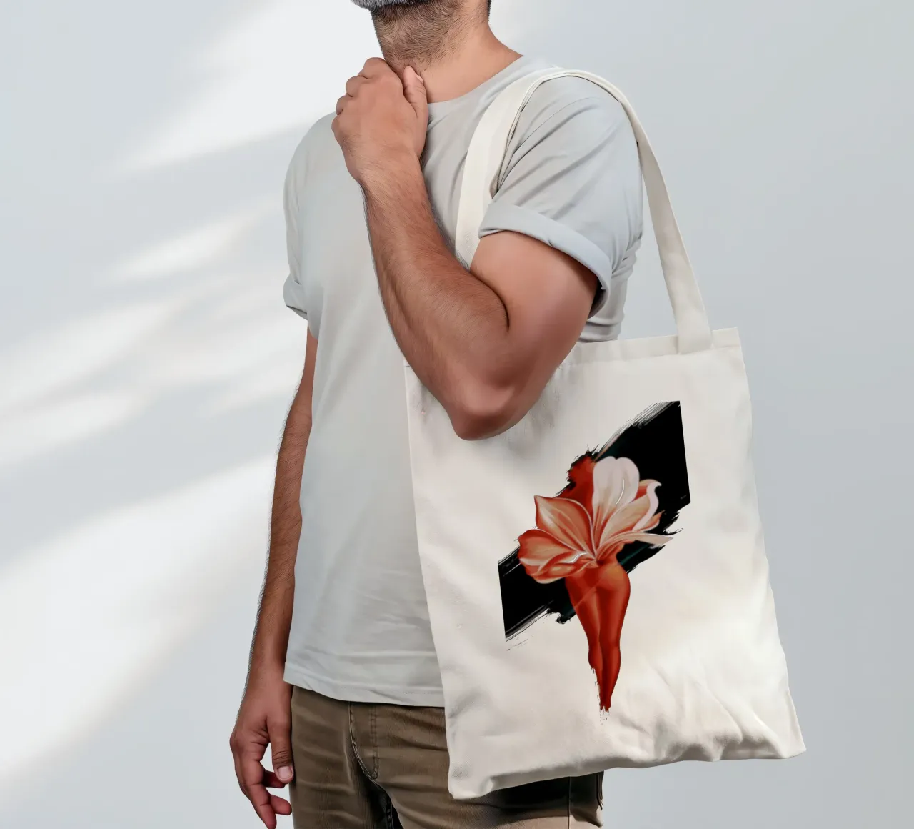 Last Echo borsa in juta da Beyond the Brush