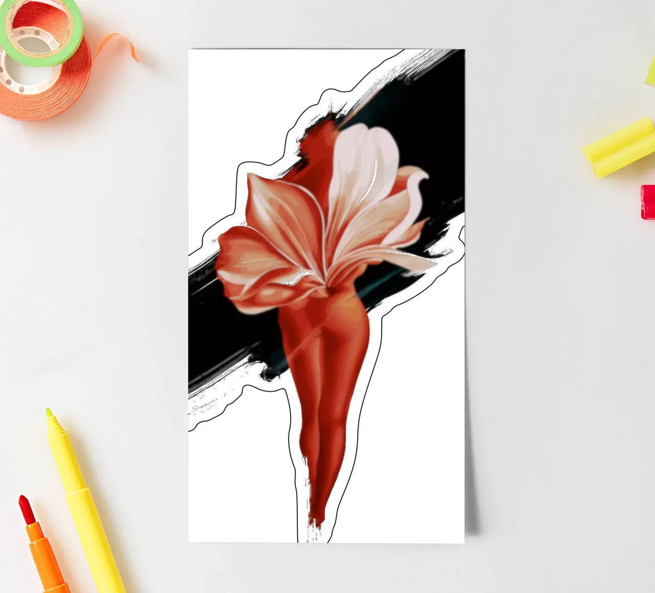 Last Echo sticker sheet by Beyond the Brush