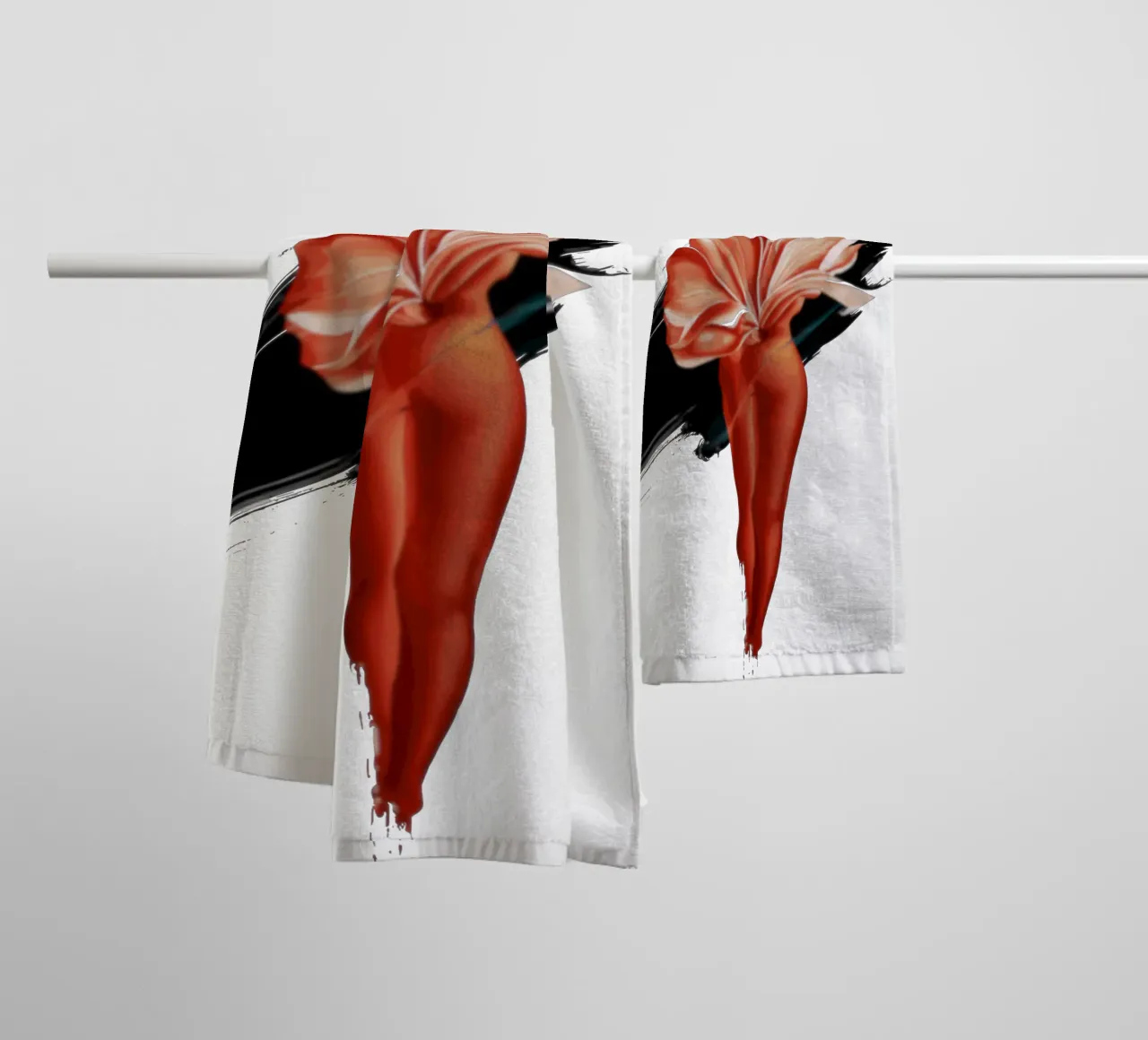 Last Echo towel by Beyond the Brush