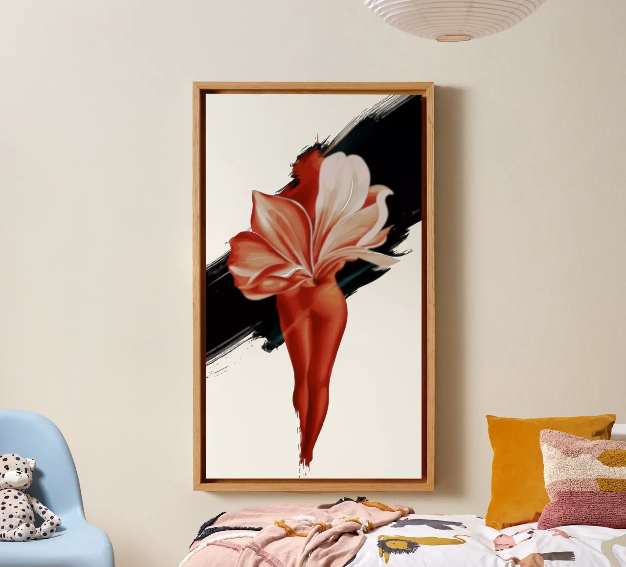 Last Echo canvas met Baklijst van Beyond the Brush