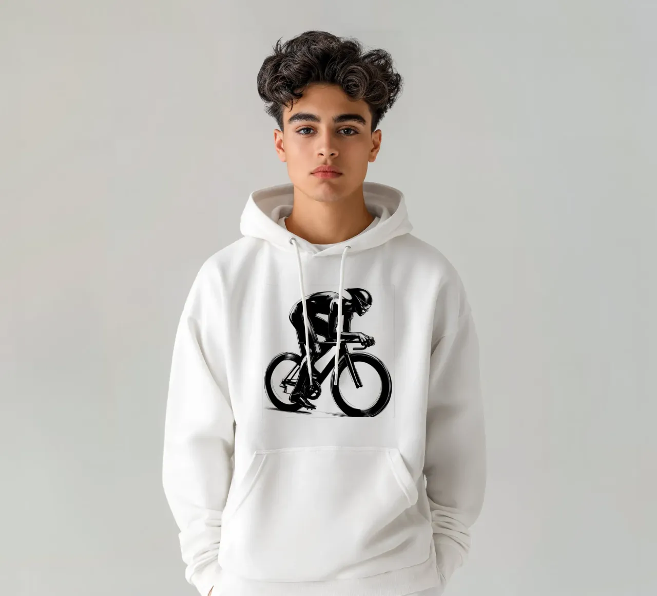 PRESTAZIONI CICLISTICHE felpa con cappuccio da ARTOMATIC