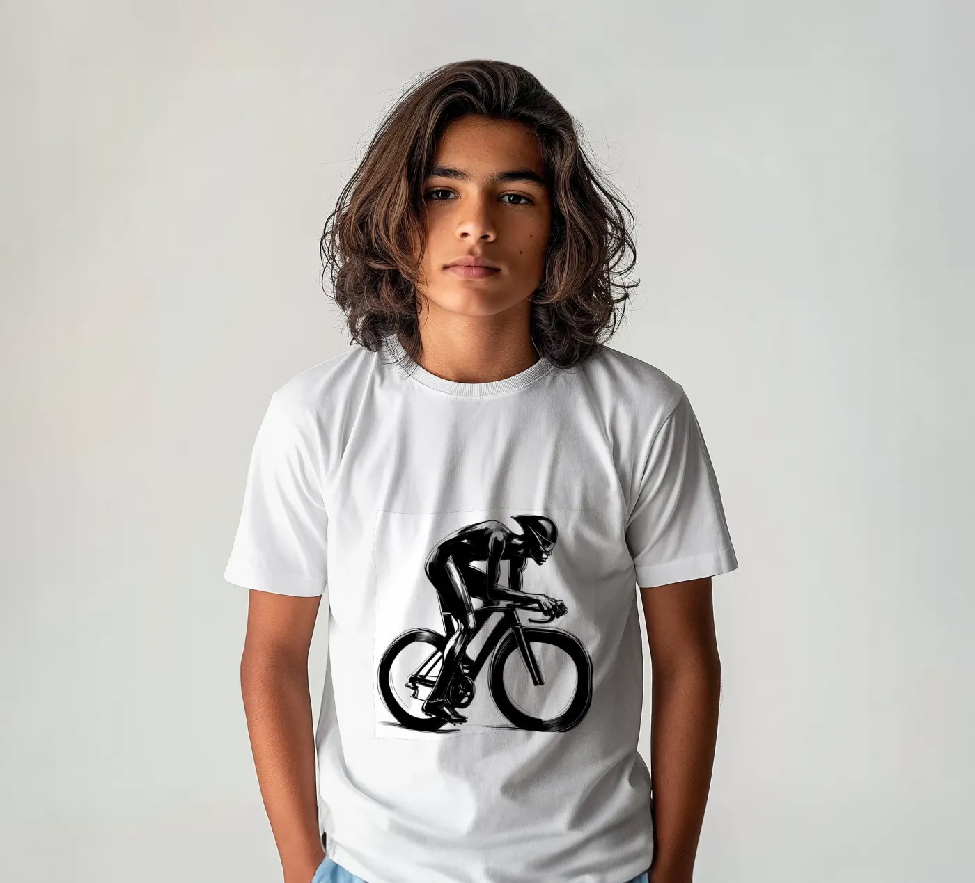 FIETSPRESTATIE kinder t-shirt van ARTOMATIC
