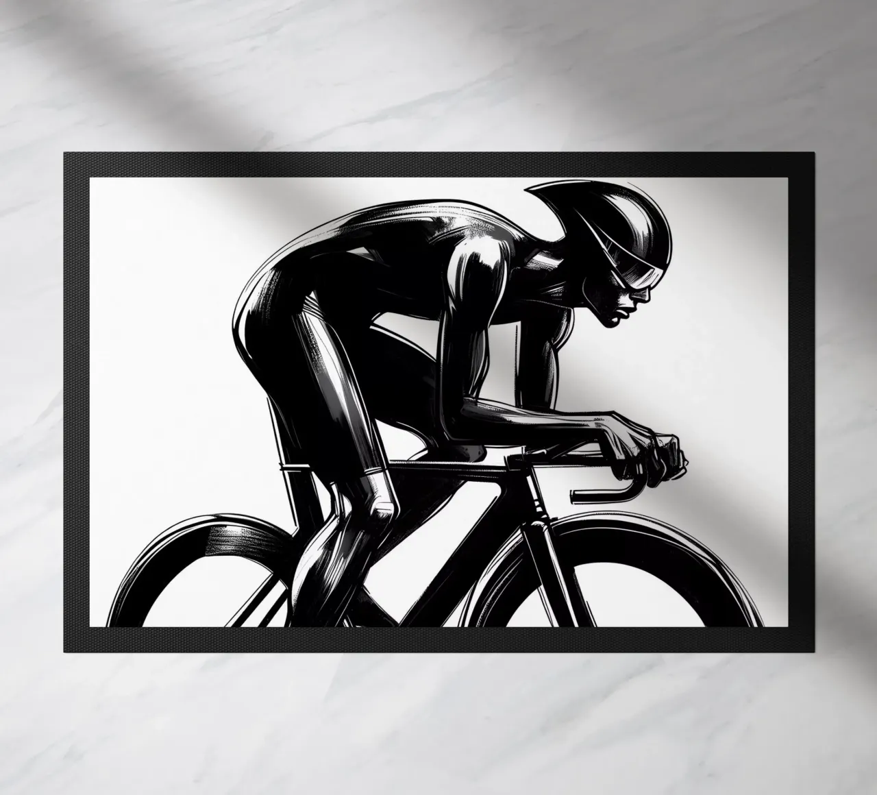 CYCLING PERFORMANCE doormat by ARTOMATIC