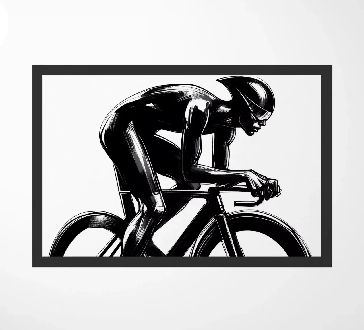 CYCLING PERFORMANCE doormat by ARTOMATIC