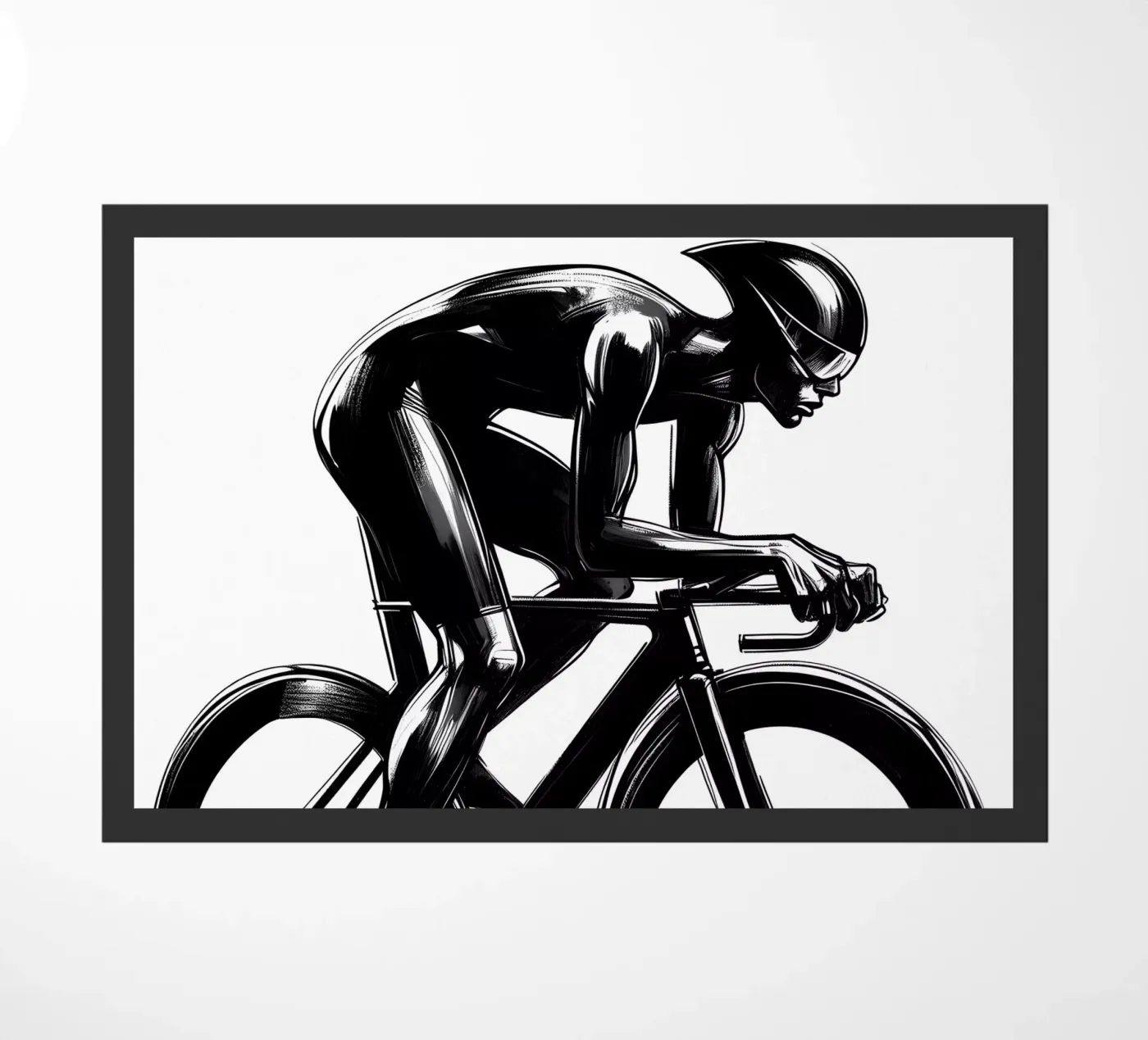 CYCLING PERFORMANCE doormat by ARTOMATIC