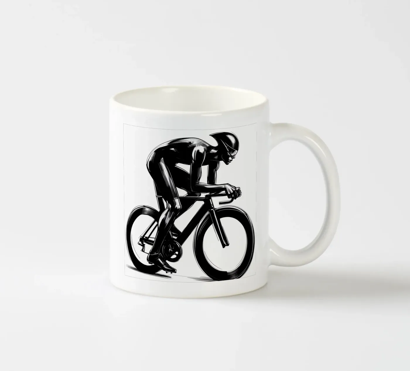 CYCLING PERFORMANCE ceramic mug by ARTOMATIC