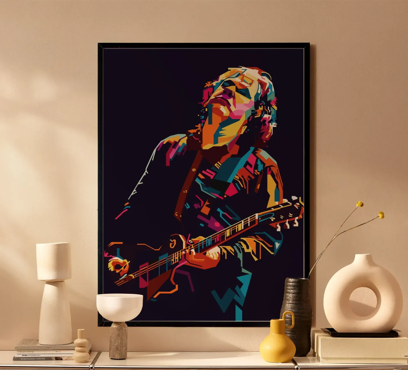 Stile Gary Moore WPAP poster da YUDHISGRAFIS