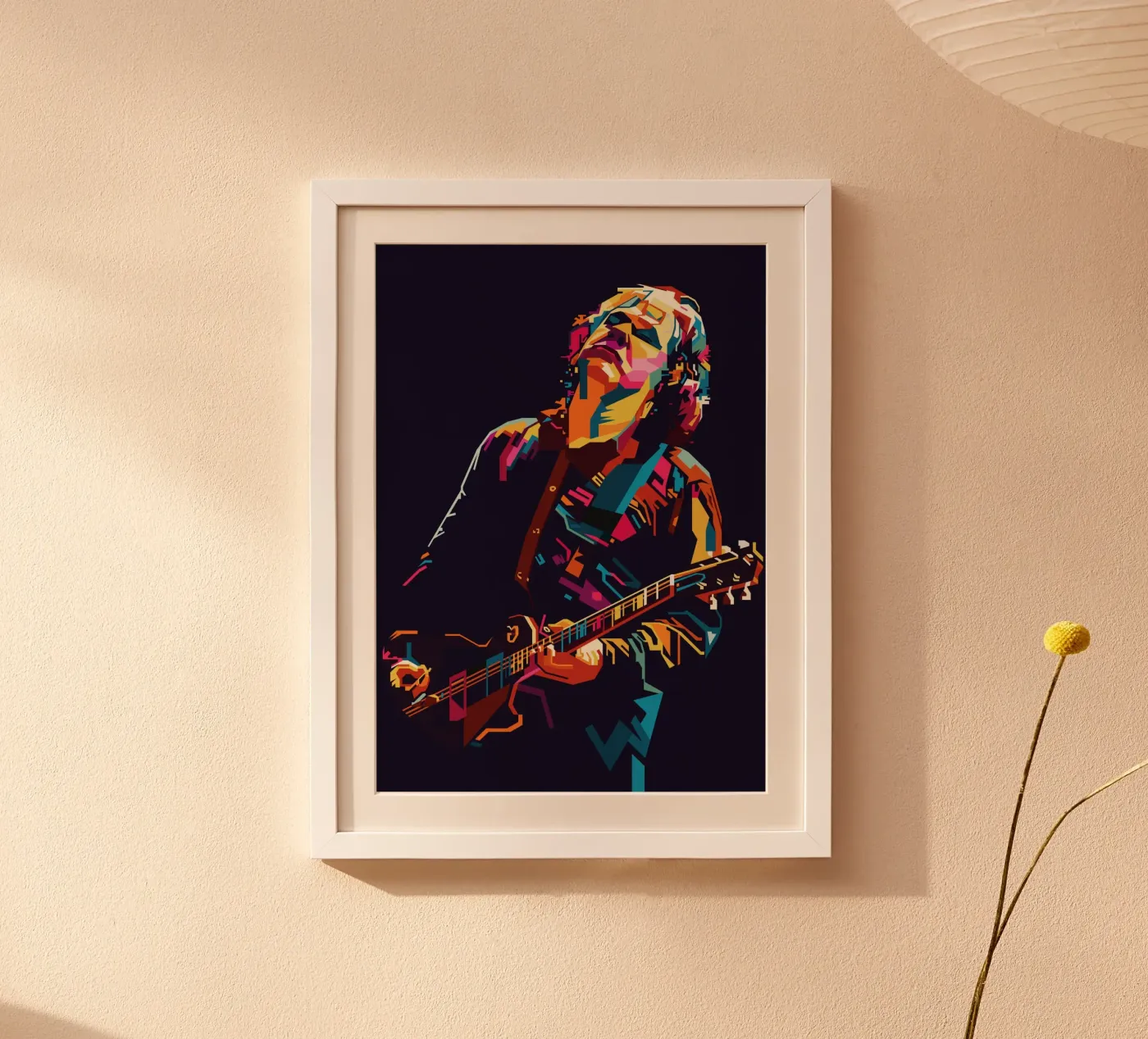 Stile Gary Moore WPAP poster da YUDHISGRAFIS