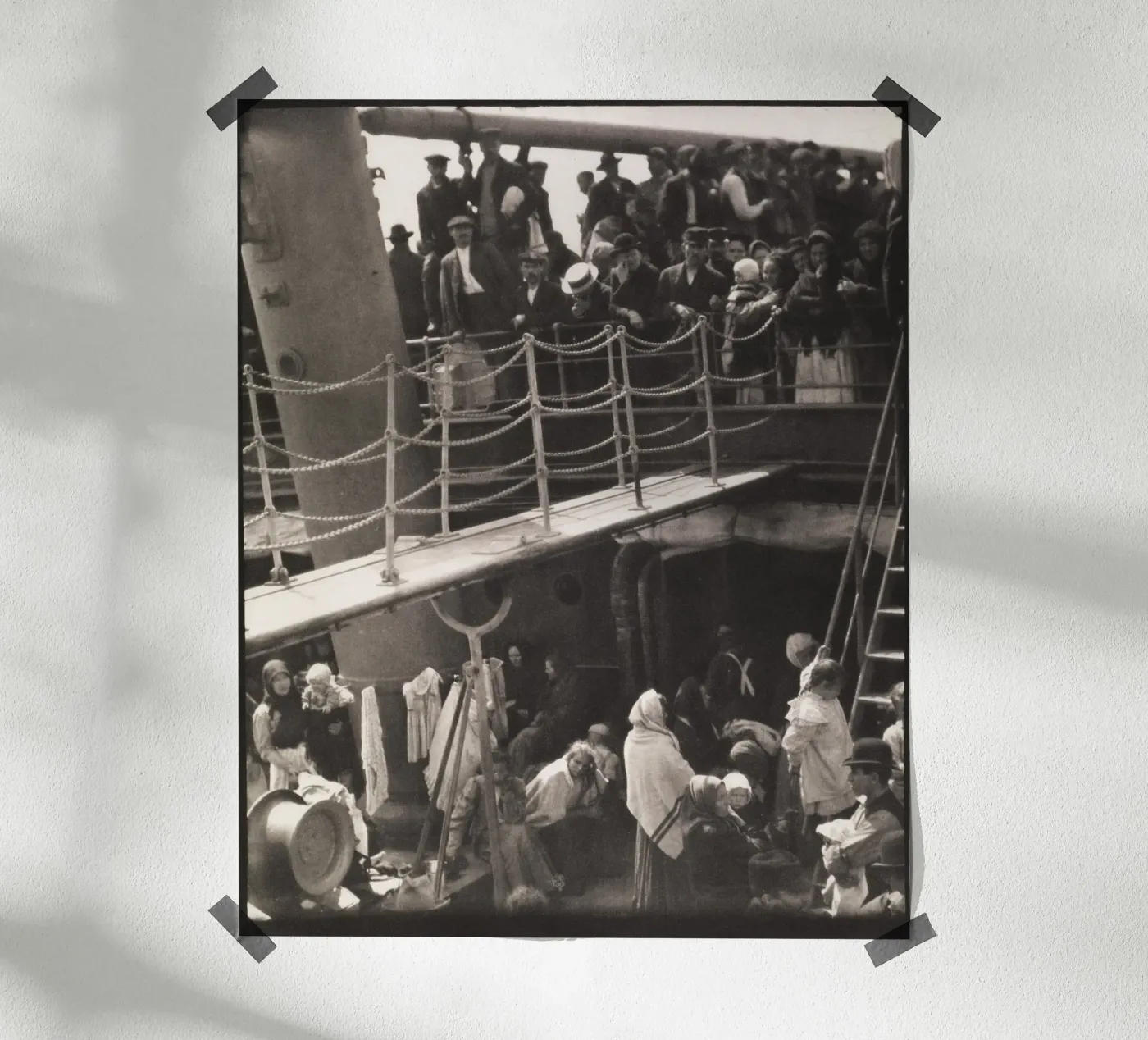 The Steerage poster by bwphoto