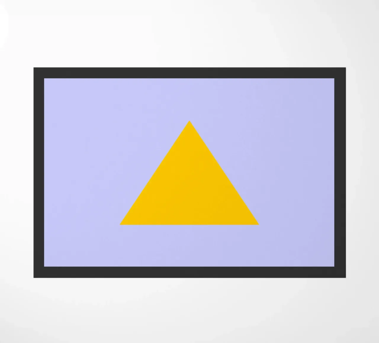 PYRAMID SHAPE doormat by MORINA FLAW