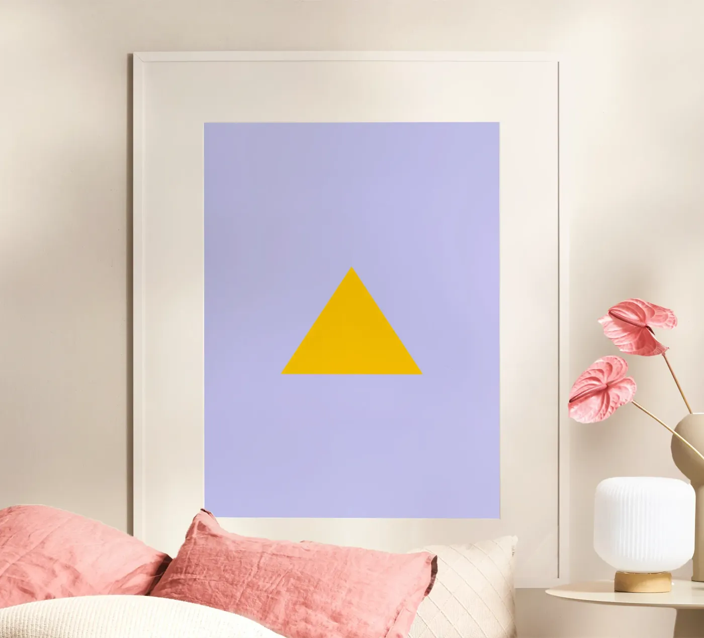 PYRAMIDENFORM Poster von MORINA FLAW