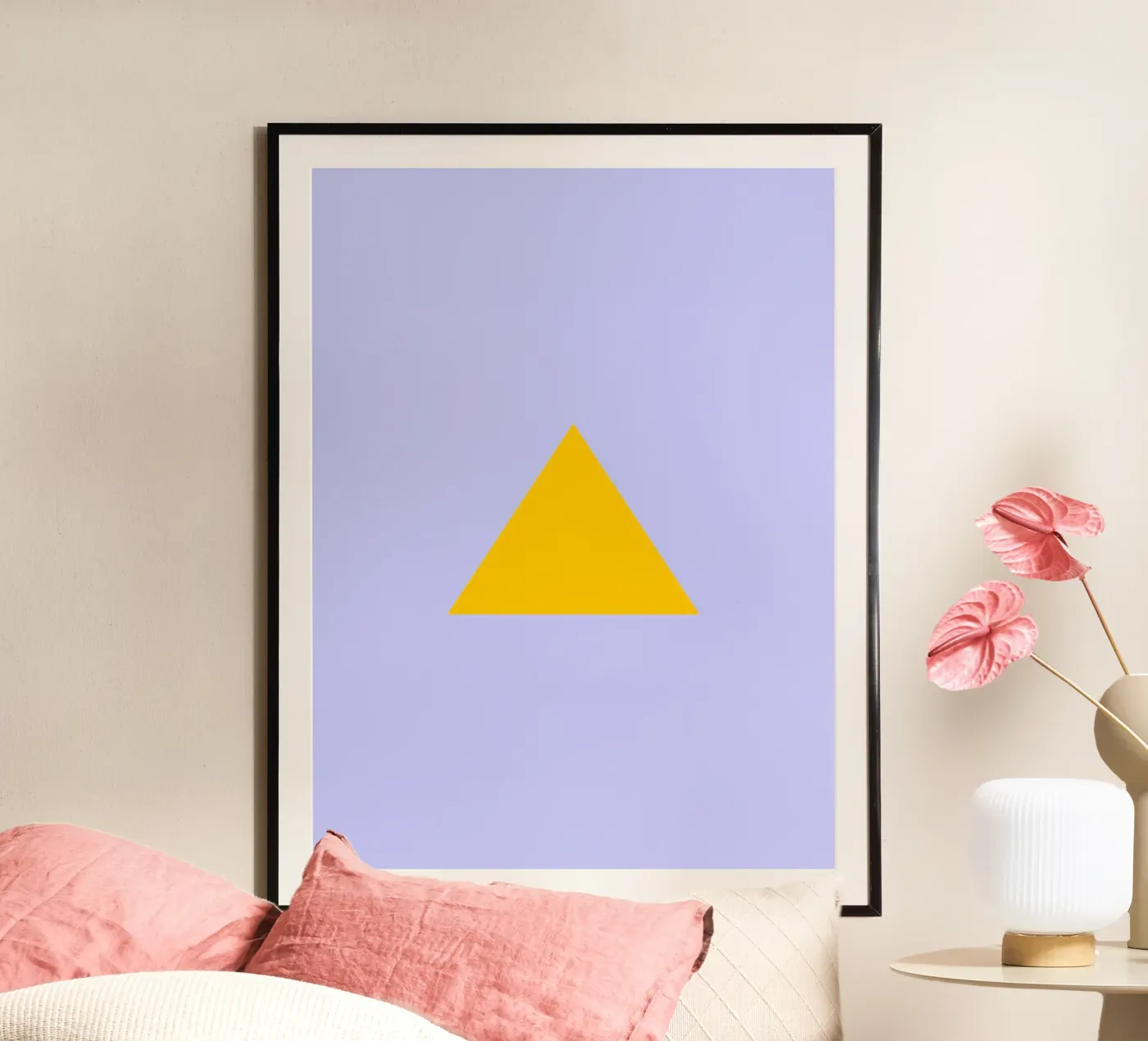 PYRAMIDENFORM Poster von MORINA FLAW