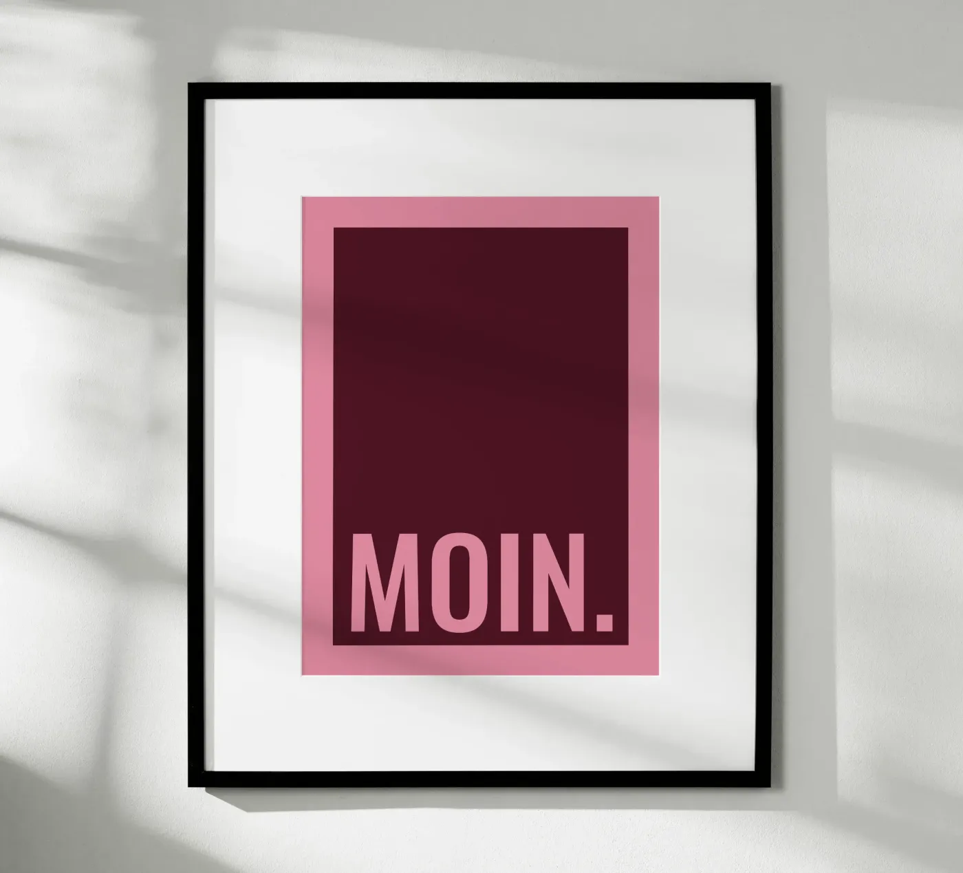 Moin poster van we line studio - art