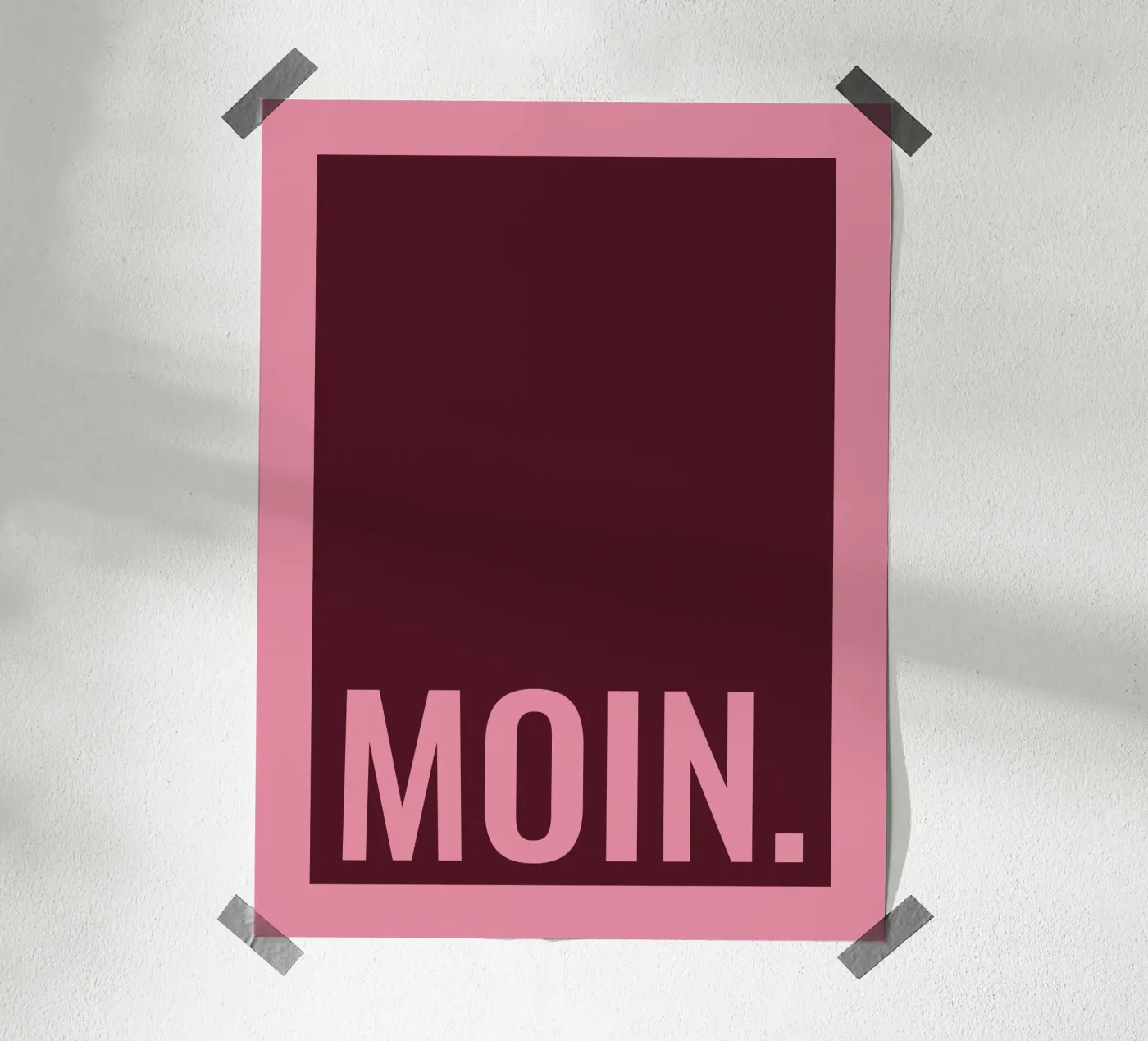Moin poster van we line studio - art