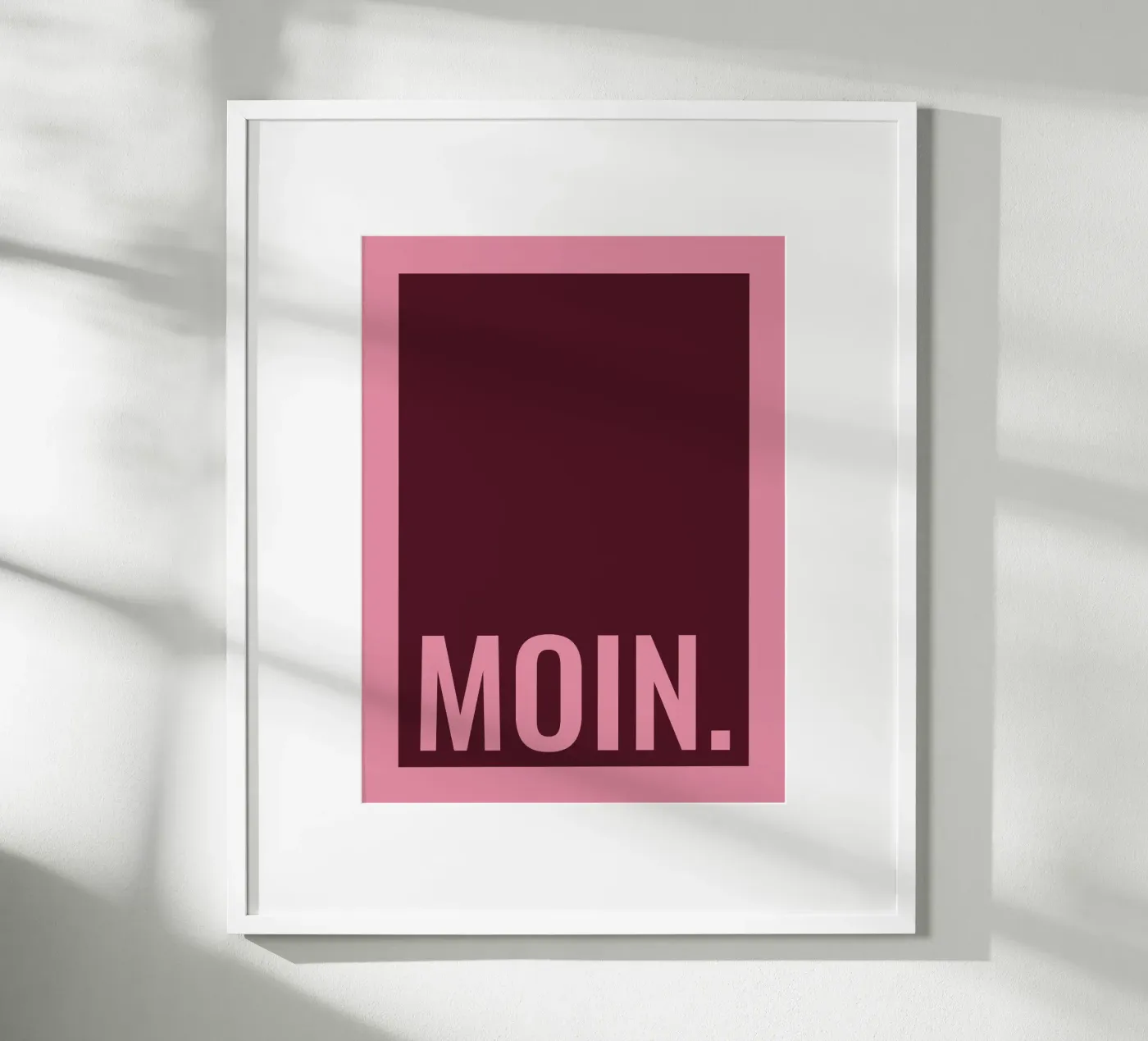 Moin poster van we line studio - art