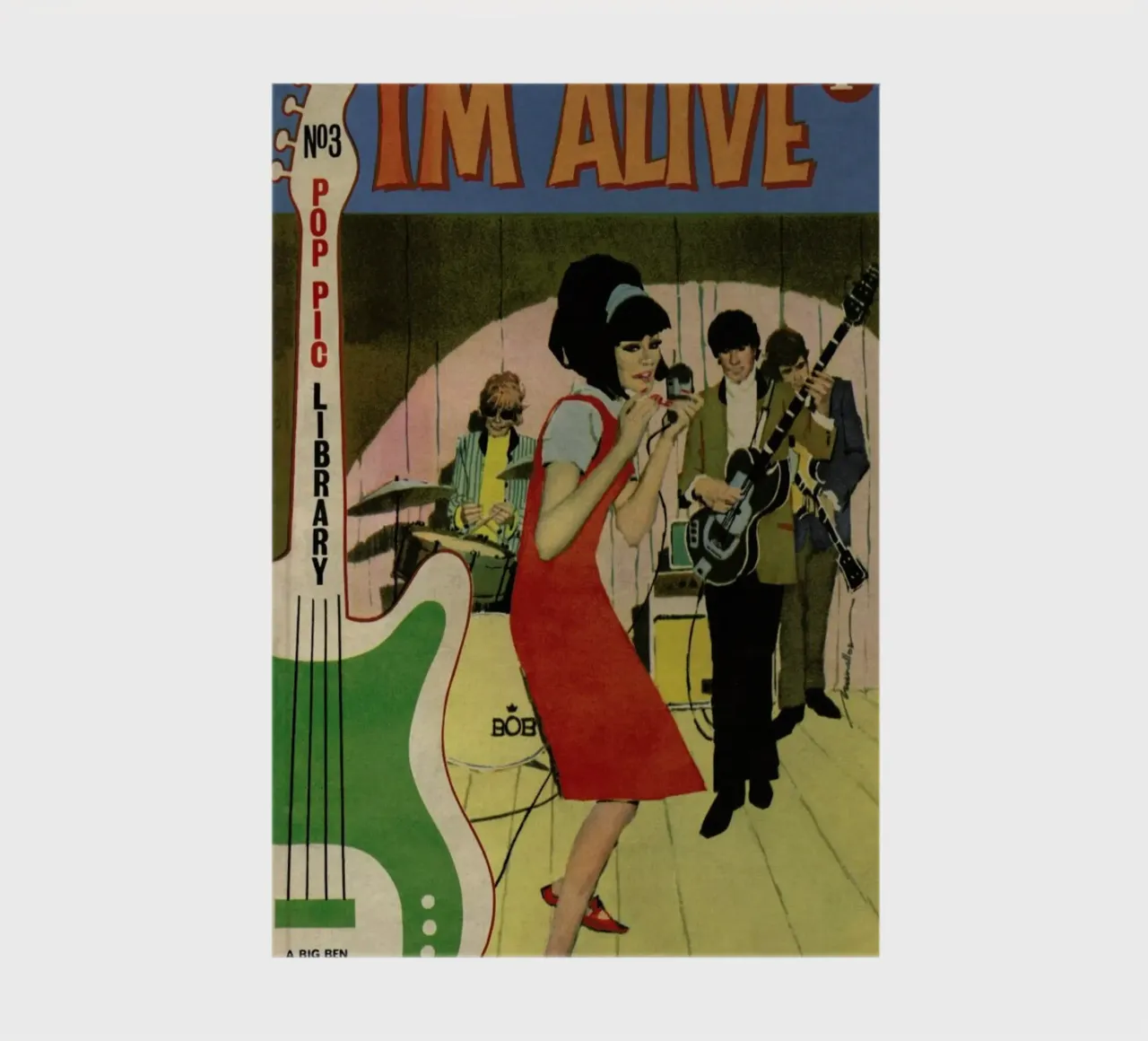 I'm alive notebook by Hemingway Design