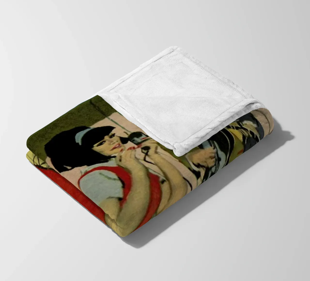 I'm alive coperta in pile da Hemingway Design