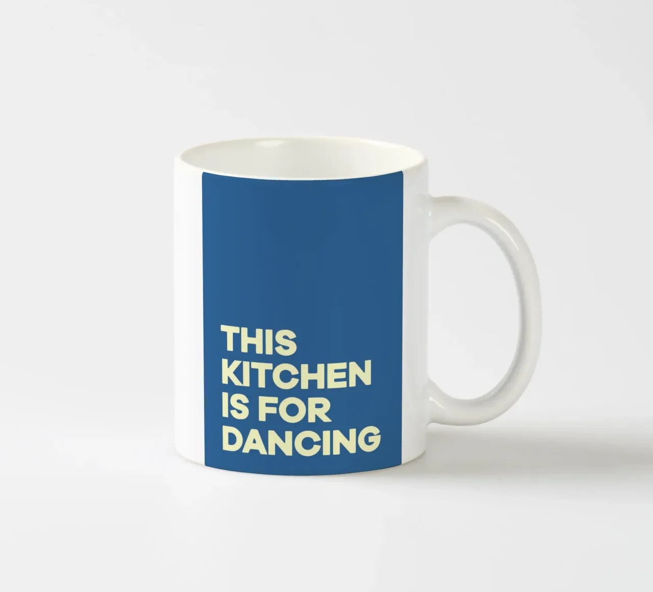 Kitchen Dancing ceramic mug by FELICIA